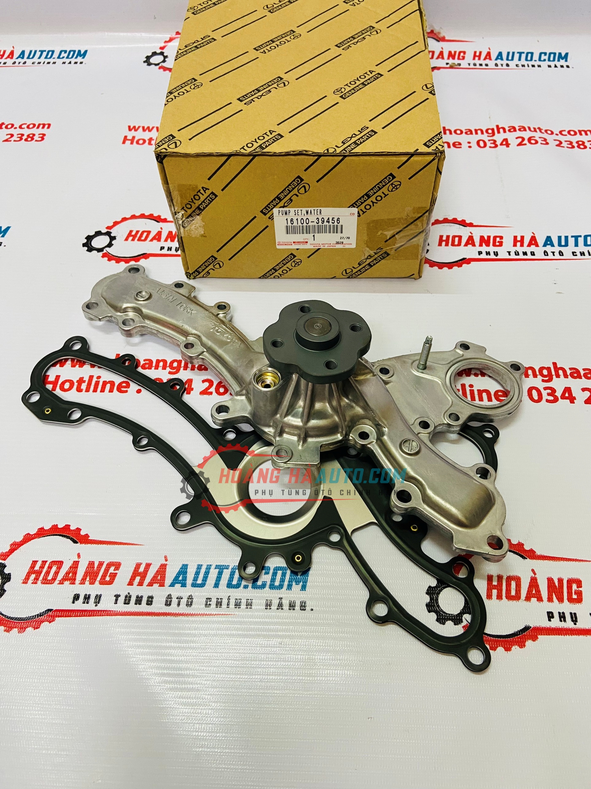 BƠM NƯỚC LEXUS CAMRY V6 3.5 CHÍNH HÃNG | 16100-39456 1610039456