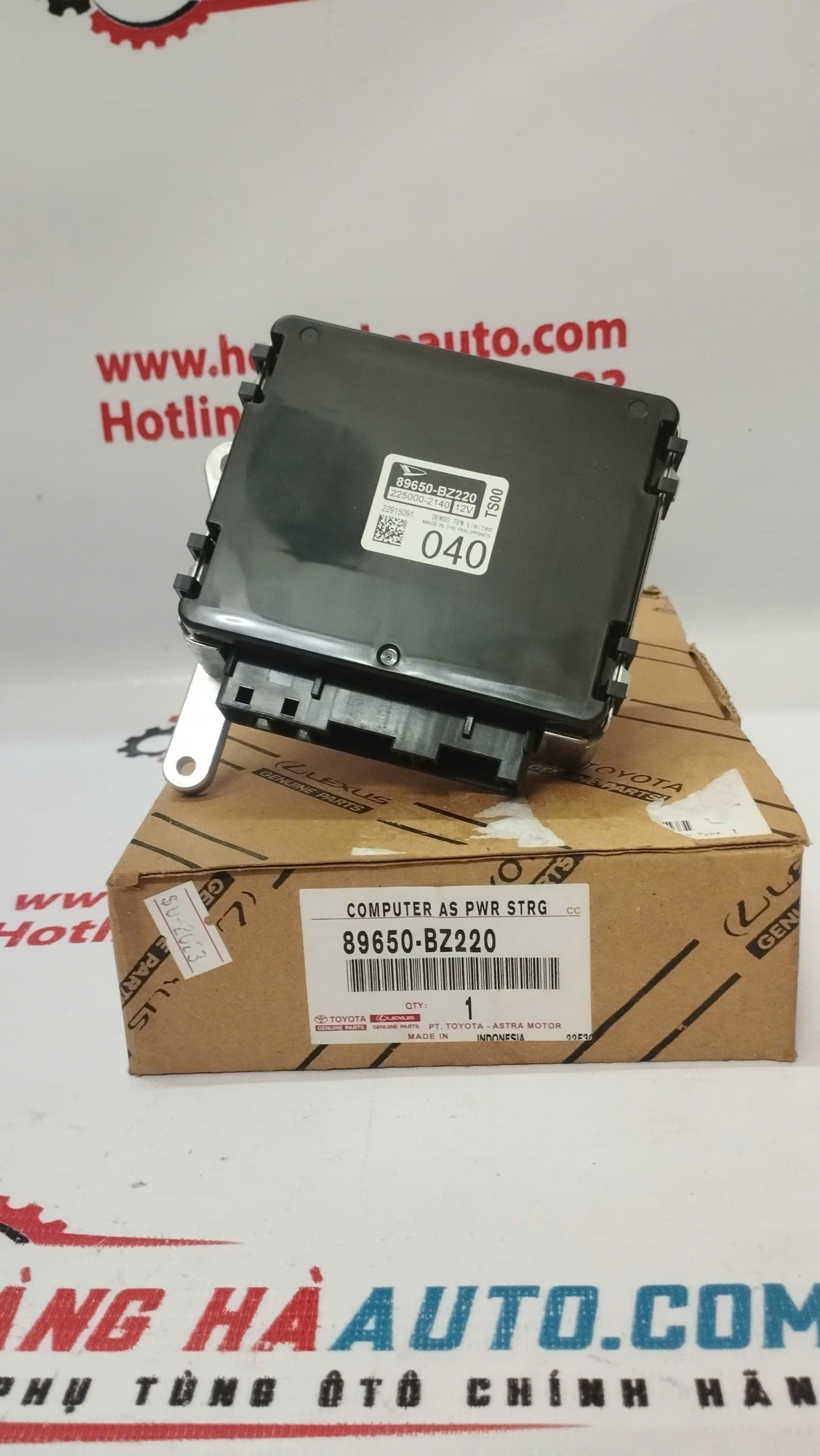 Hộp Điều Khiển Thước Lái TOYOTA WIGO Chính Hãng 89650-BZ220 89650BZ220