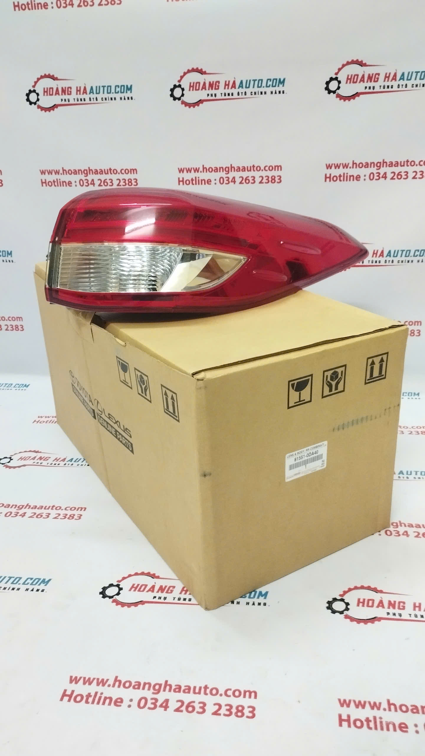 Đèn Hậu Ngoài RH ( có LED ) TOYOTA VIOS 2019 81551-0DA40 815510DA40