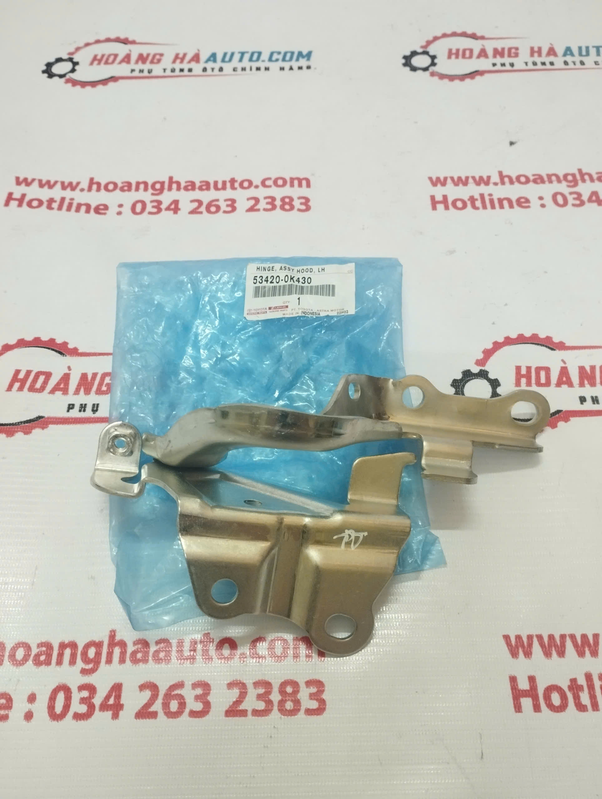 Bản Lề Capo bên trái ( LH ) TOYOTA Fotuner 2014 - 2016 | Chính Hãng | 53420-0K430 534200K430