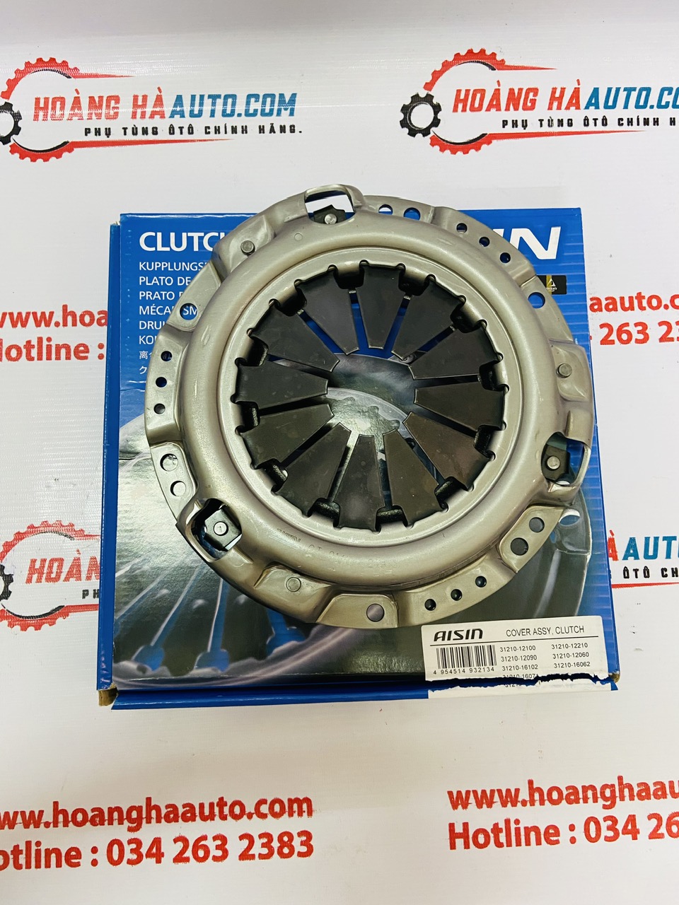 Bàn ép Toyota Vios 1.3 D20 Aisin Indo | CT128A ,CTX014,CT128