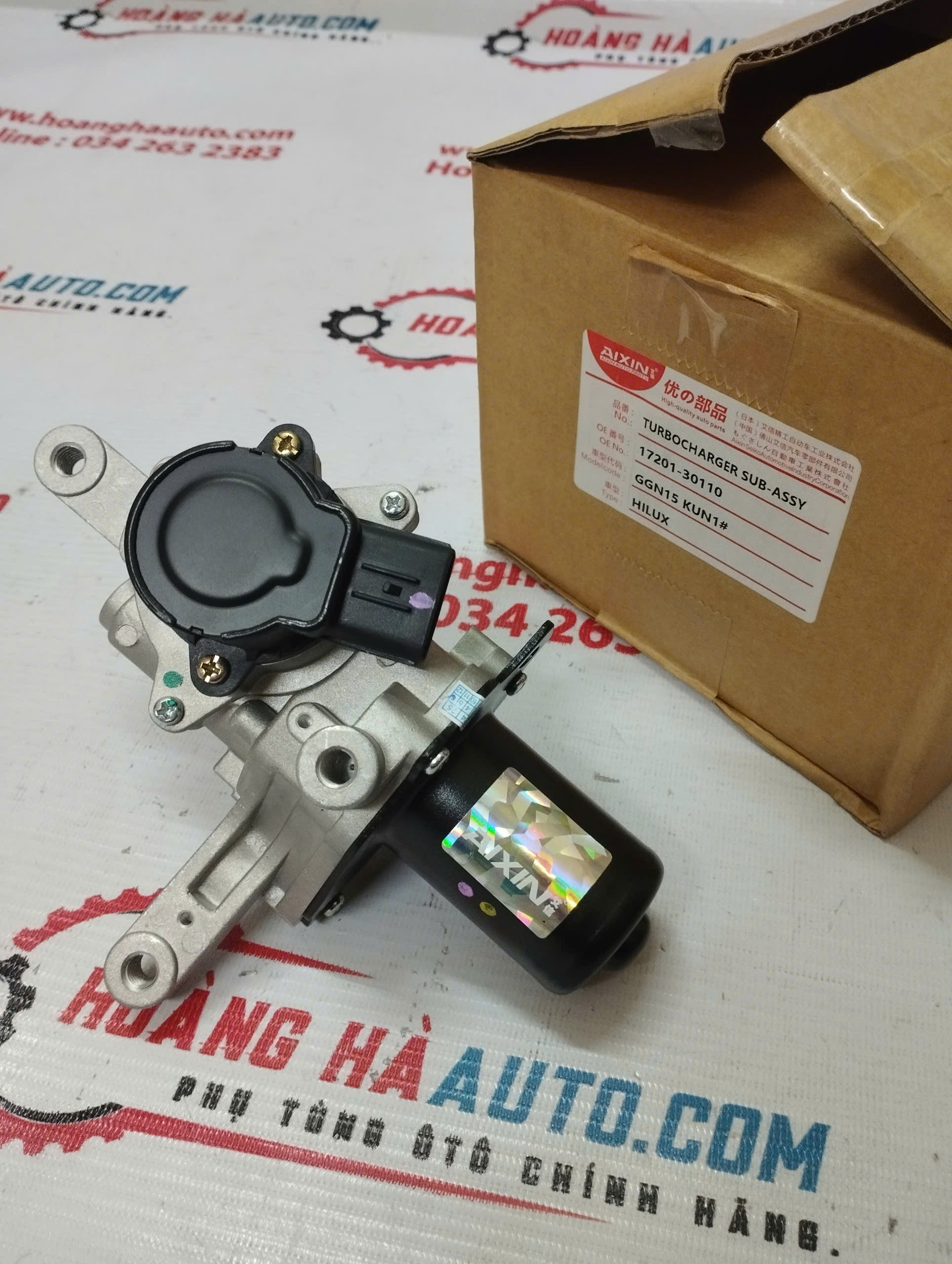 Van điện turbo Toyota Hillux 1KD Xịn Chính Hãng AIXIN | 17201-30110 1720130110