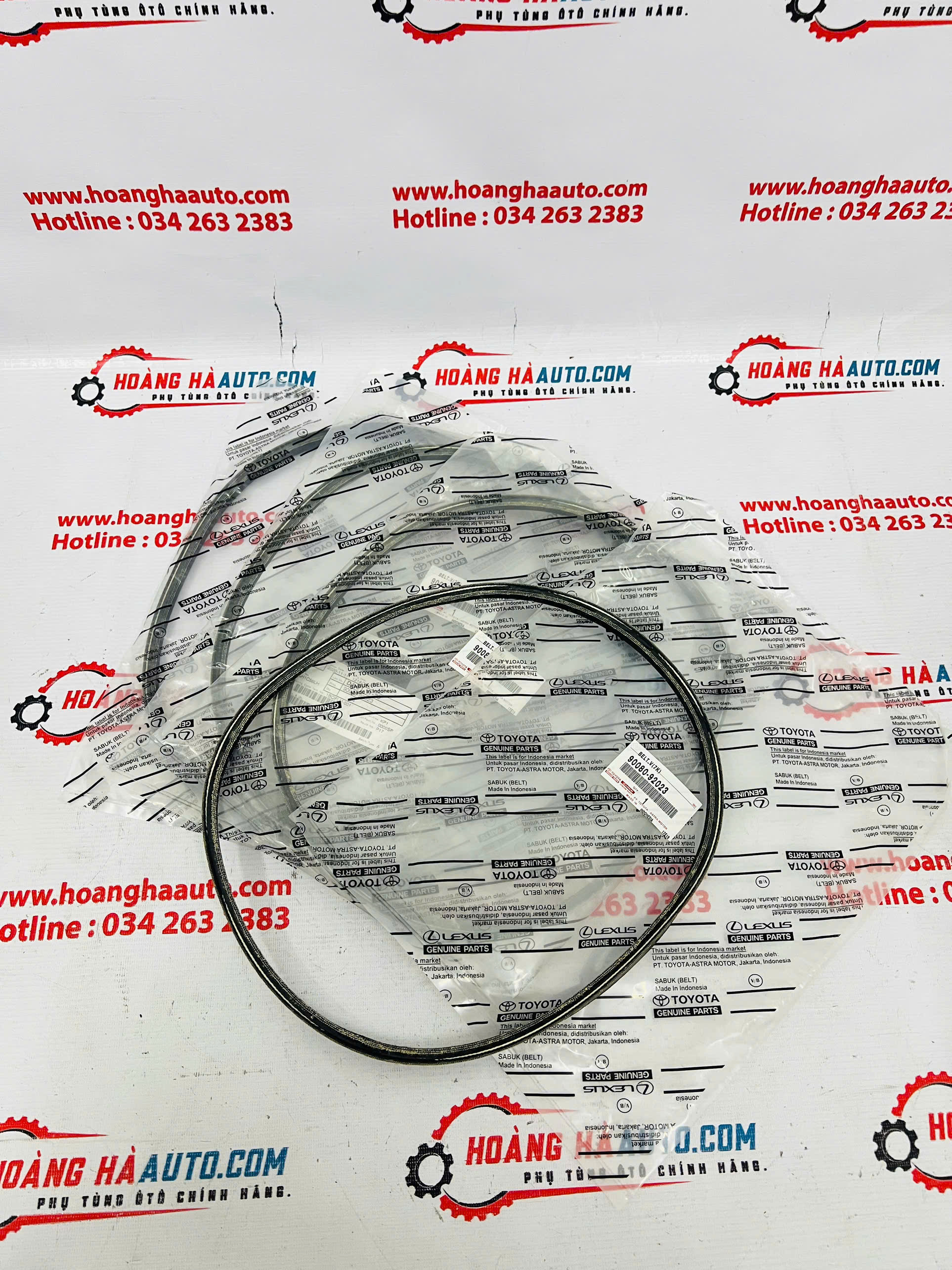 Dây curoa điều hòa Toyota Zace 7K A40 xịn chính hãng | 90080-92023 , 9008092023