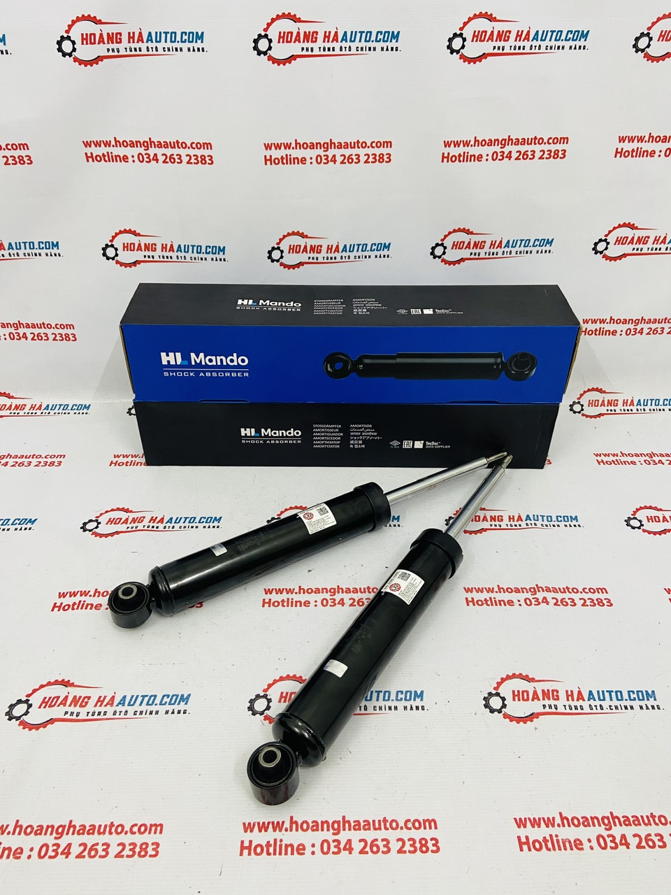Giảm xóc sau RH Huyndai Santafe 2019 thương hiệu Mando | RH9 55360-S9400 RH955360S9400