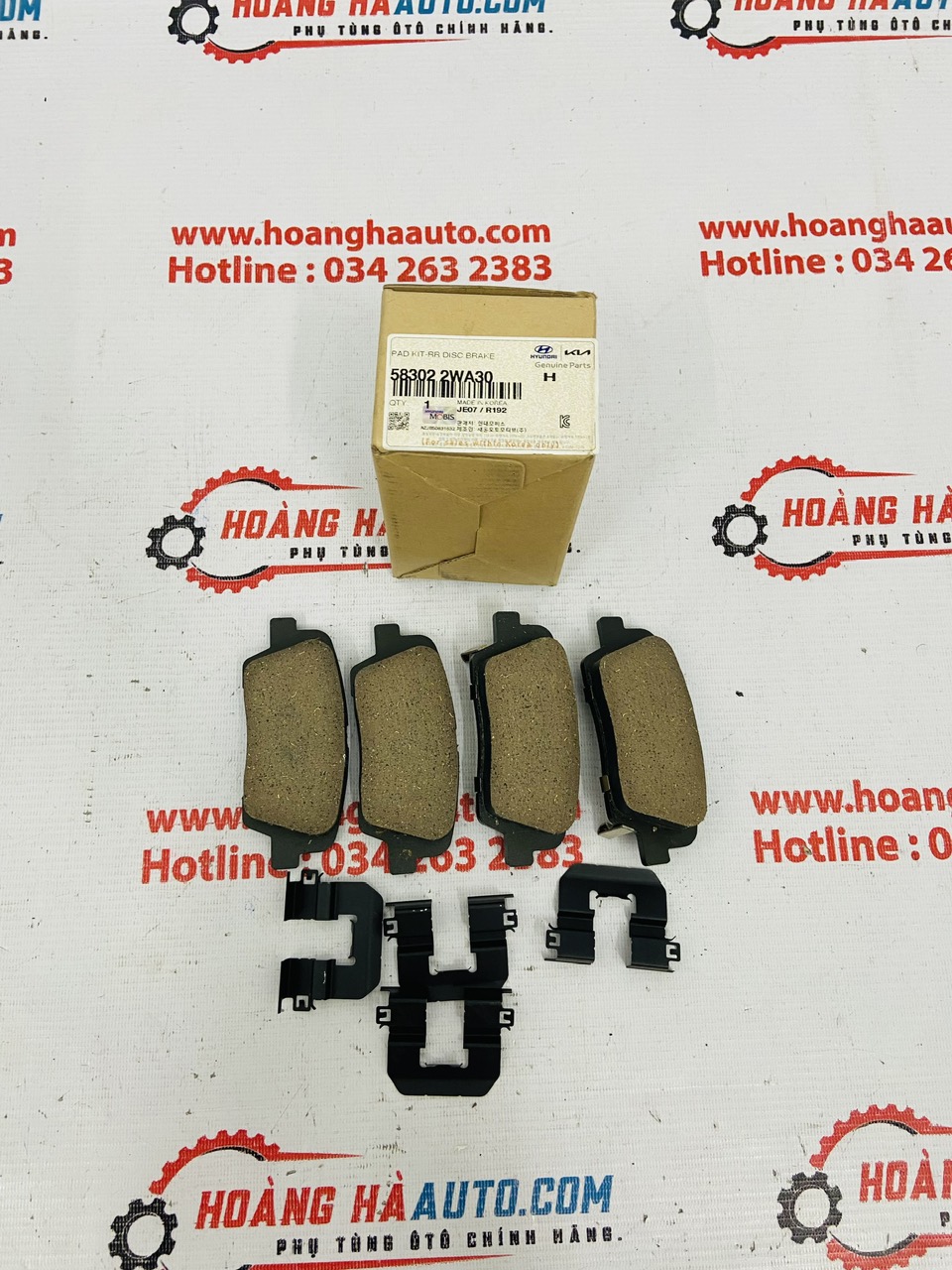 Má phanh sau Huyndai Santafe 2019 Xịn Chính Hãng | 58302 2WA30 583022WA30