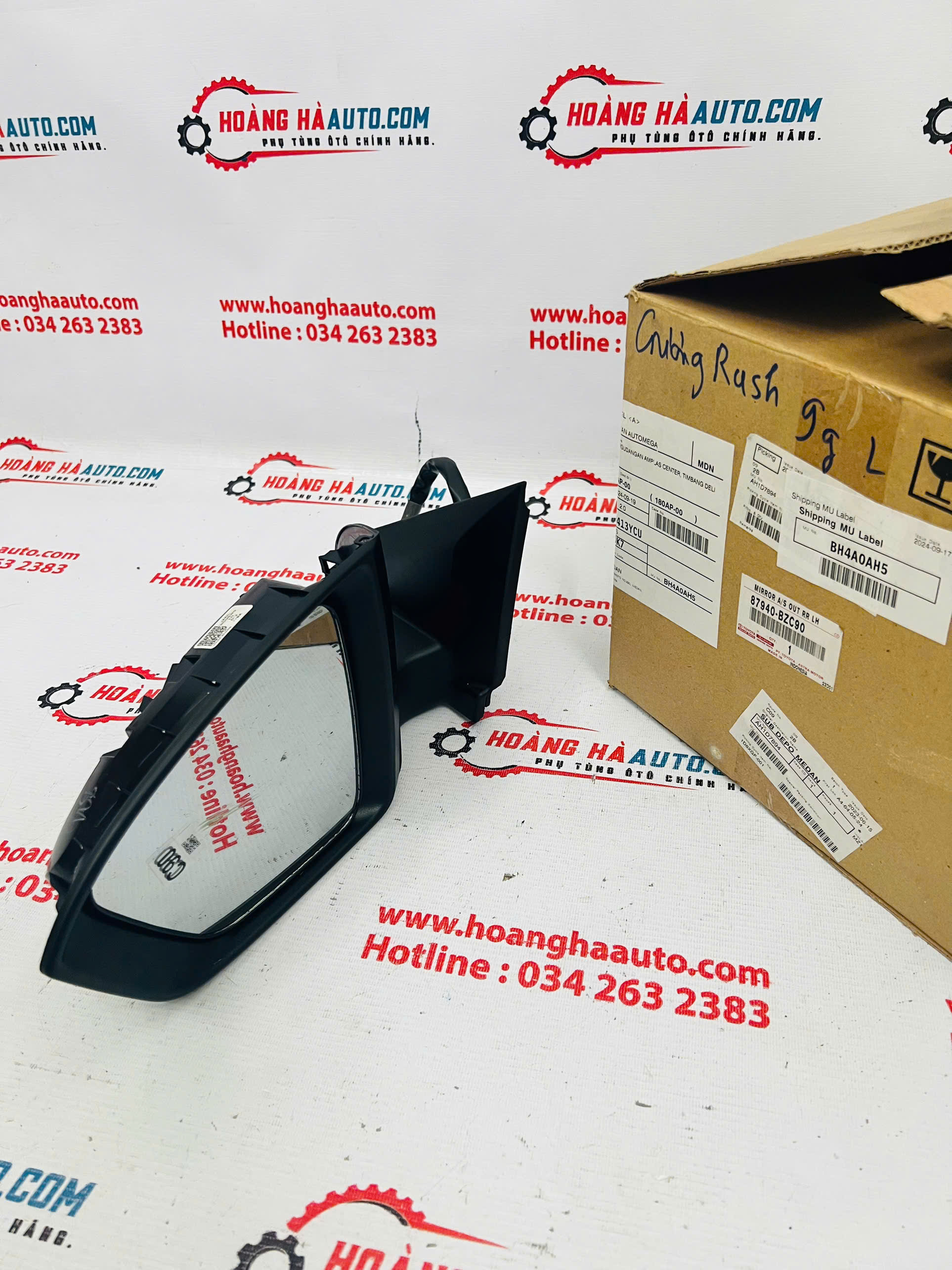 Gương chiếu hậu LH Toyota Rush 2019 Xịn Chính Hãng | 87340-BZC90 87340BZC90