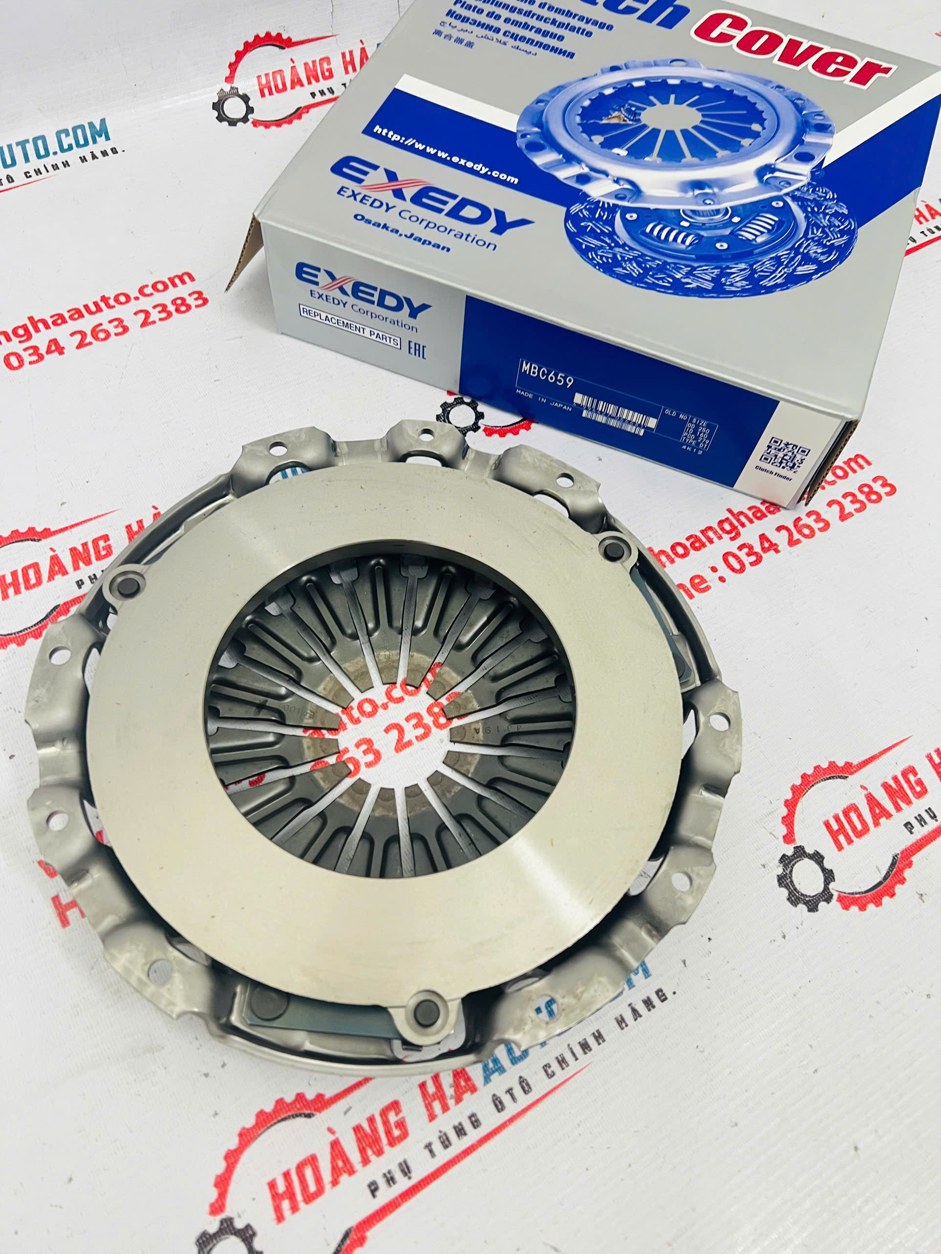 Bàn ép Mitsubishi Pajero thương hiệu EXEDY | MBC659 