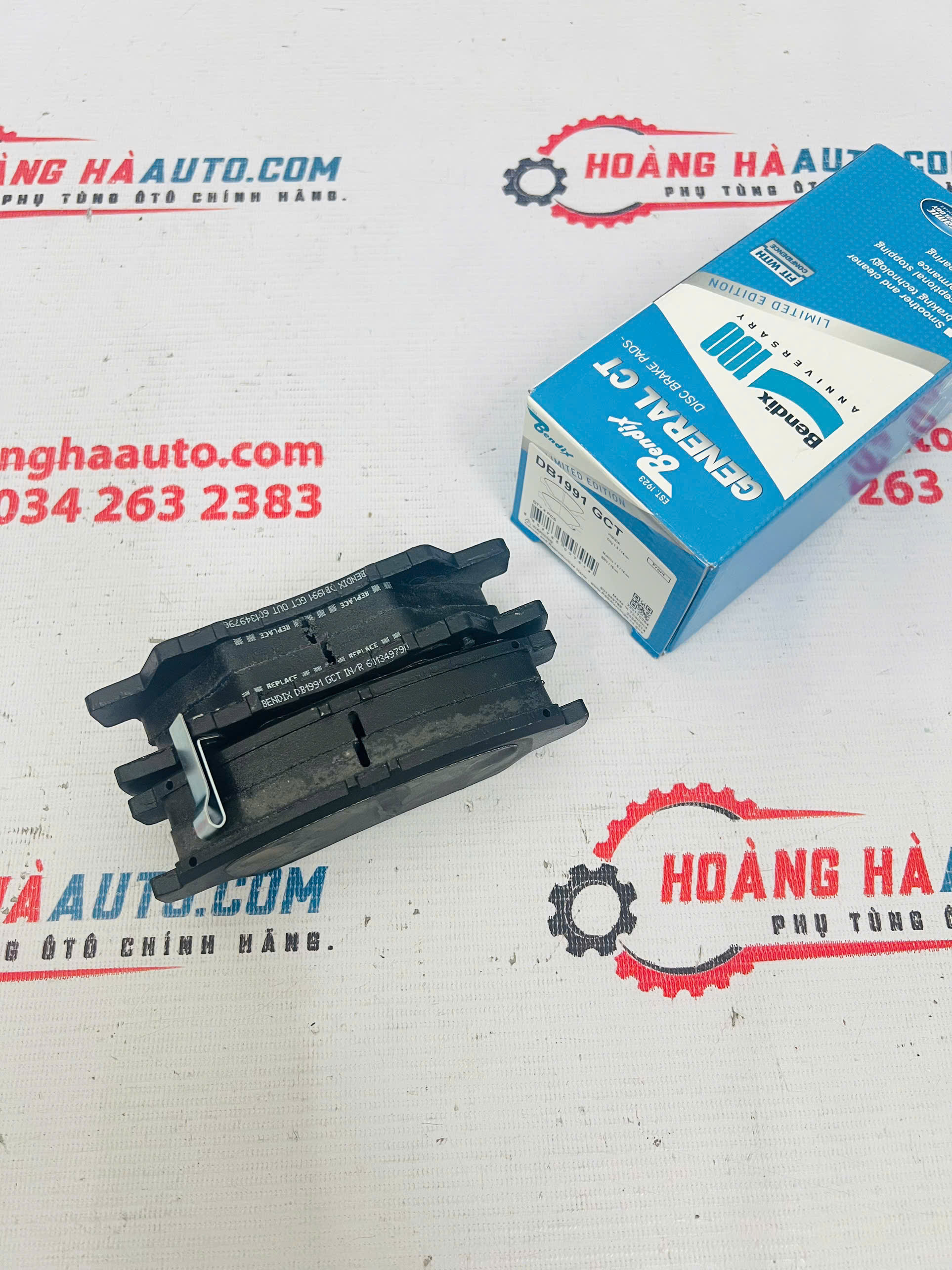Má phanh trước HONDA City 1.5 2009 - 2024 thương hiệu BENDIX | DB1991 GCT