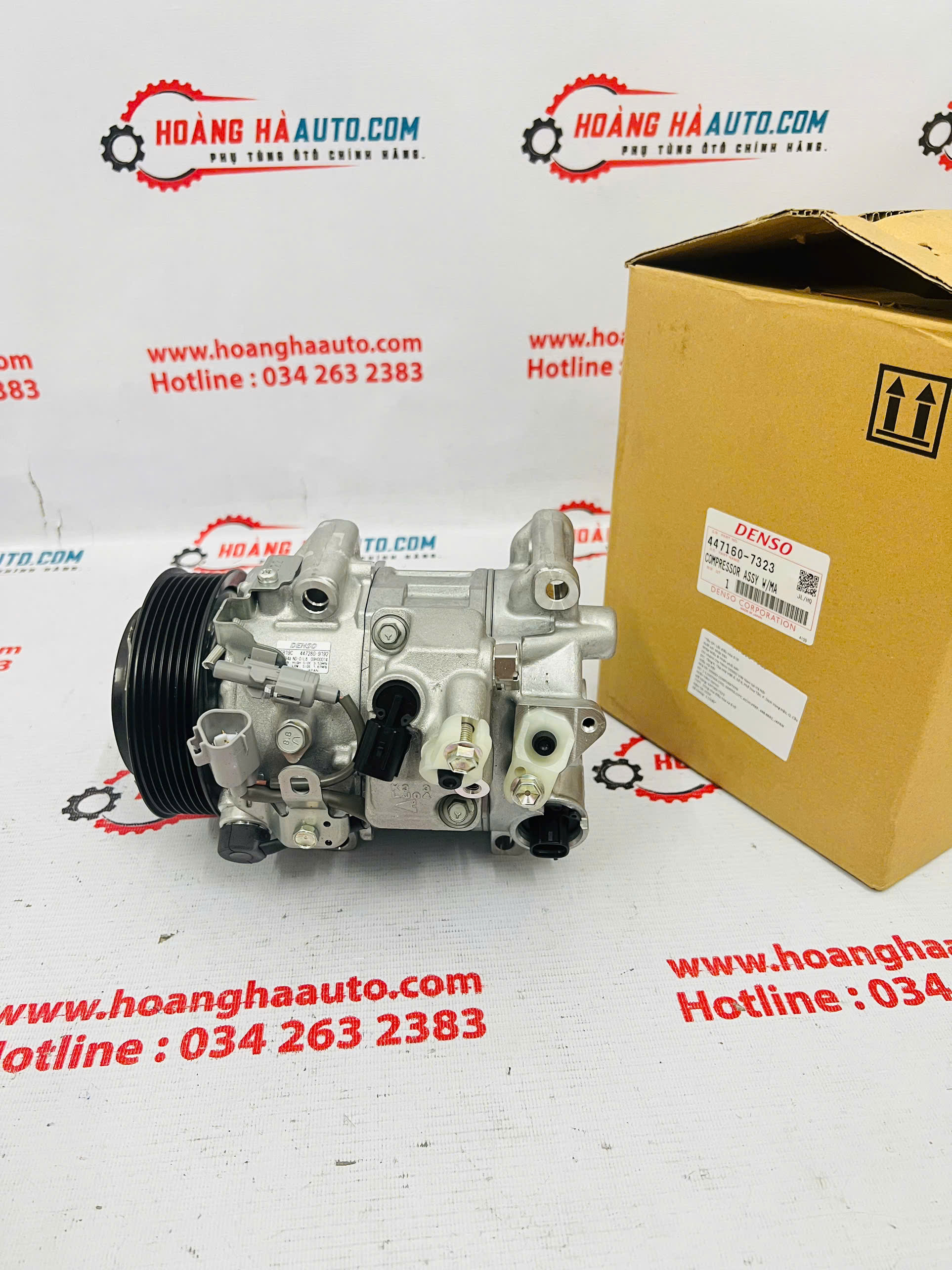 Lốc điều hòa Lexus RX350 thương hiệu DENSO | 447160-7323 4471607323