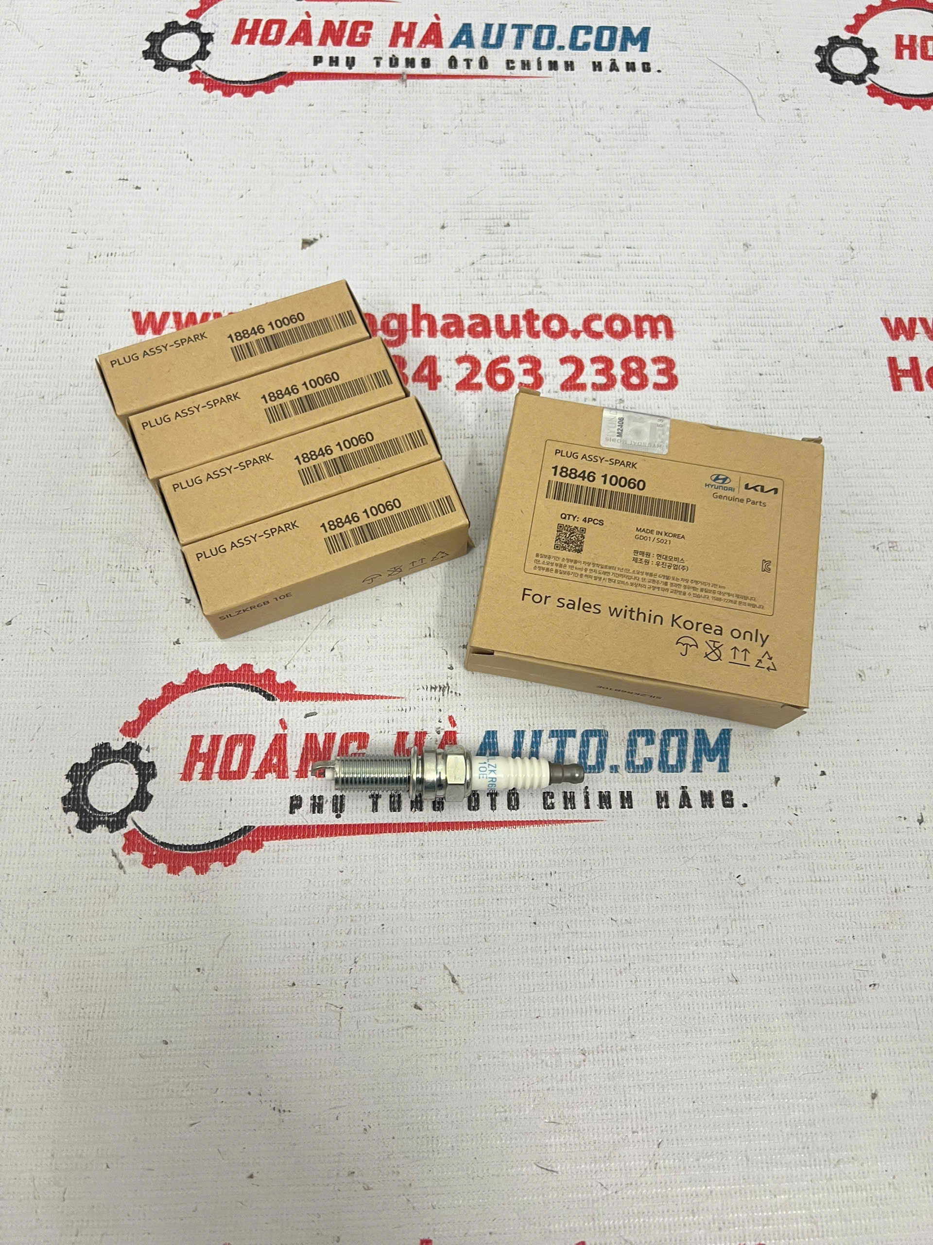 Bugi Hyundai Elantra, Santafe, Tucson Xịn Chính Hãng | 18846 10060 1884610060