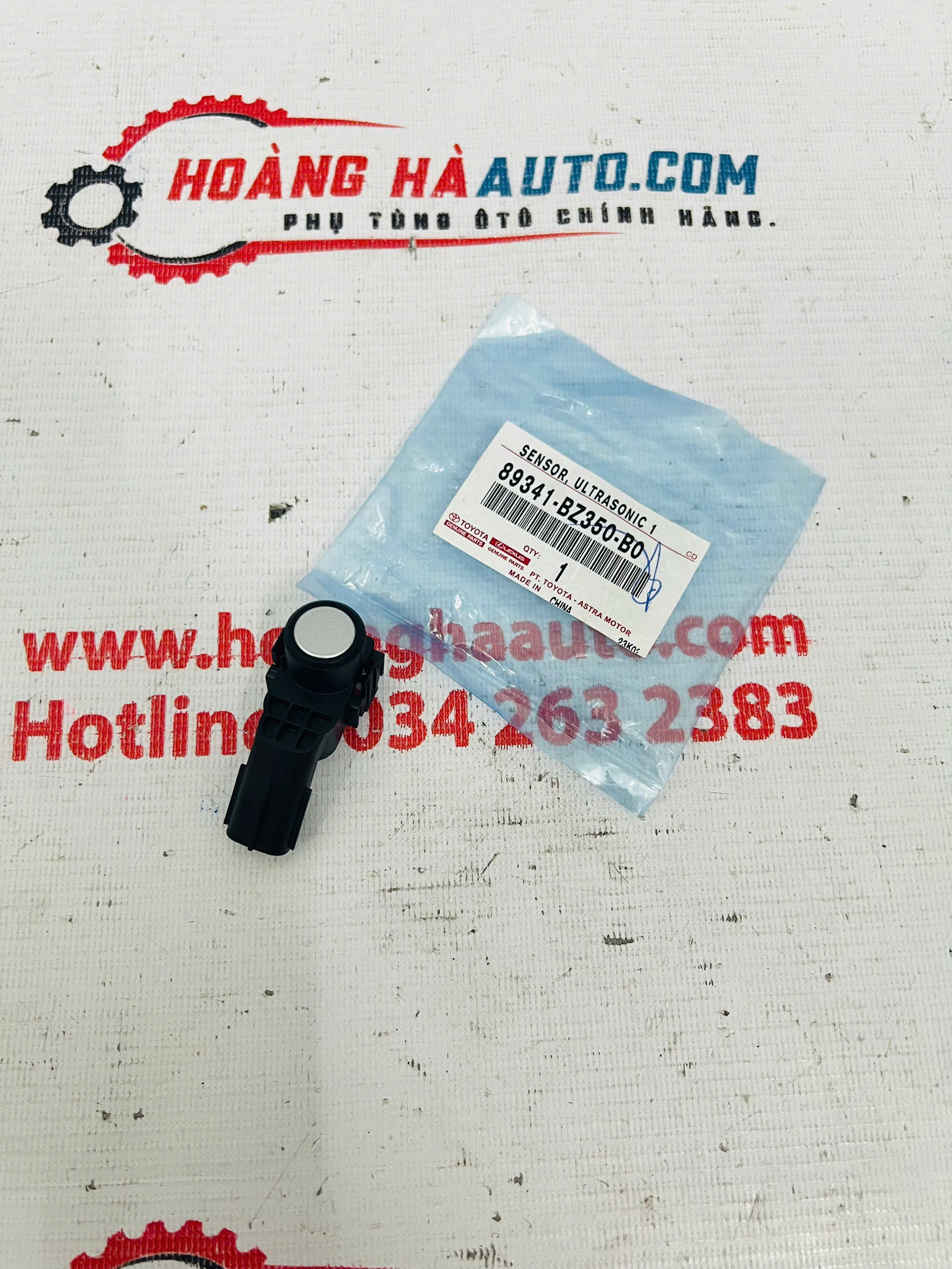 Cảm biến báo lùi Toyota Raize 2022-2024 Xịn Chính Hãng | 89341-BZ350-B0 89341BZ350B0