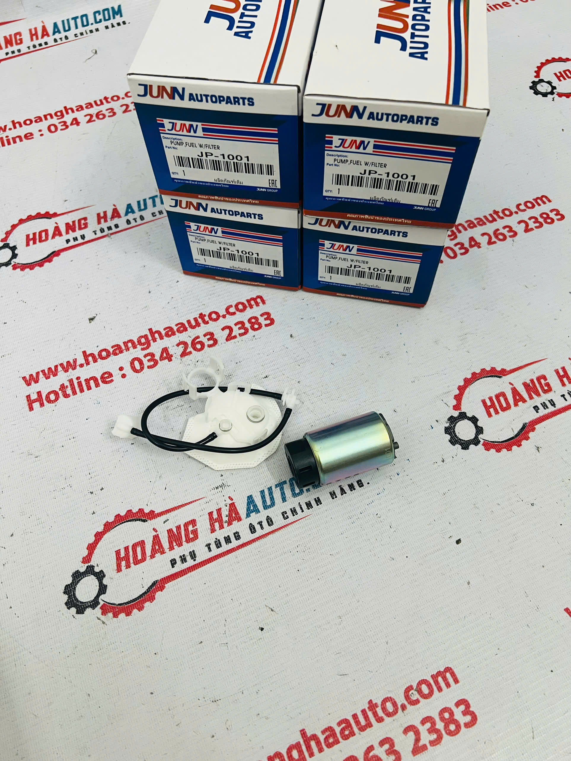 Bơm xăng Toyota Innova 2006-2015, Vios 2008-2013, Fotuner 2008-2015 thương hiệu JUNN | JP-1001 JP1001