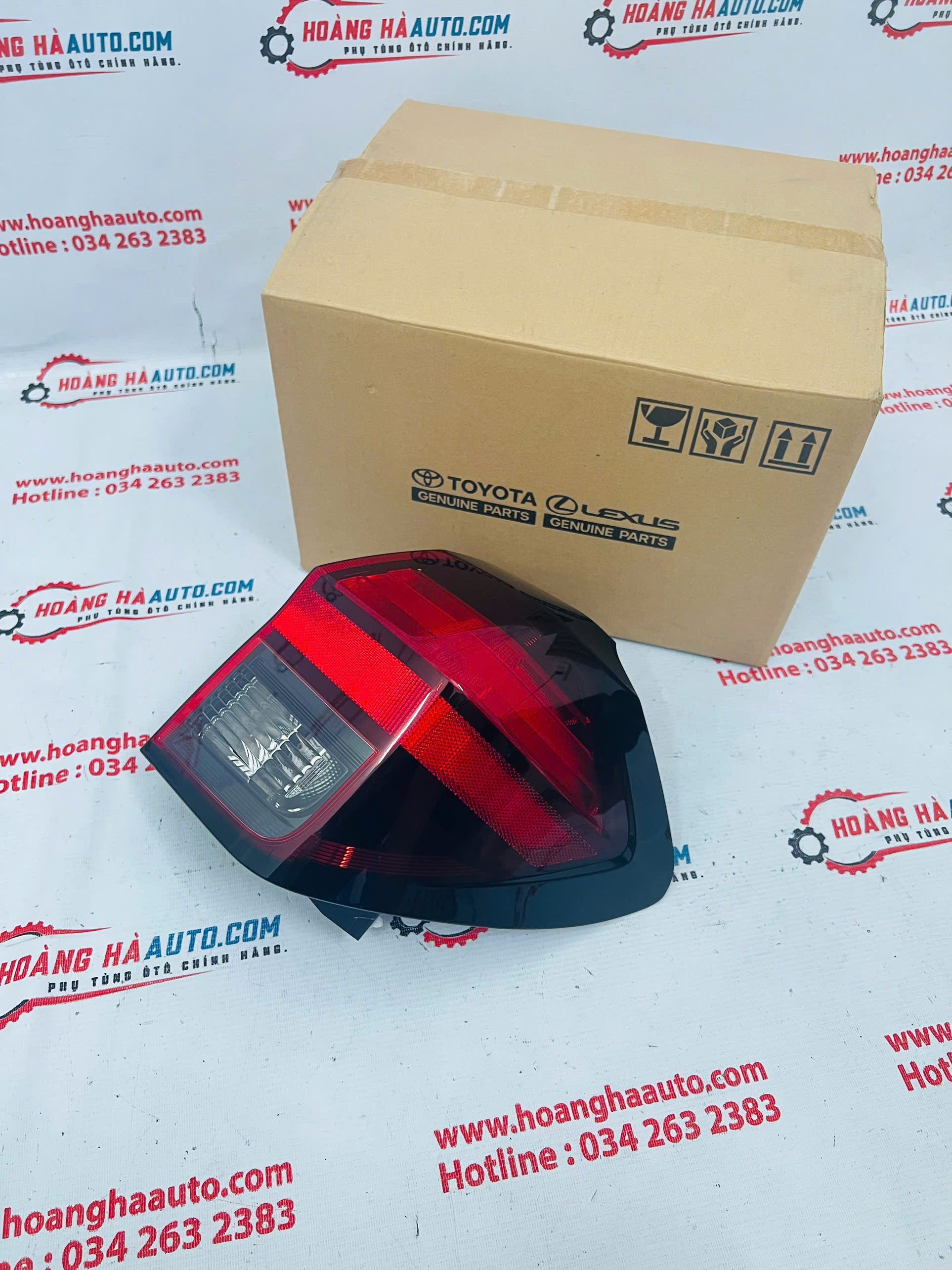 Đèn hậu RH Toyota Wigo 2024 Xịn Chính Hãng | 81551-BZ630 81551BZ630