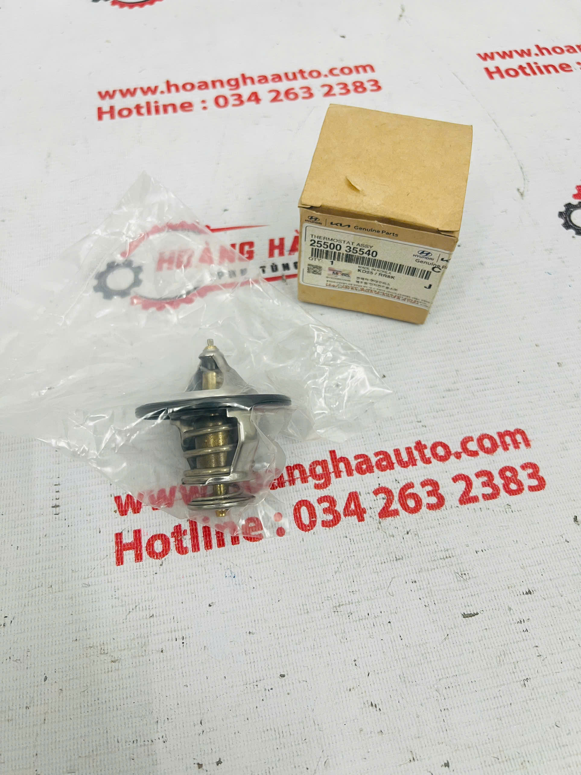 Van hằng nhiệt Hyundai SantaFe 2.7 Xịn Chính Hãng | 25500 35540 2550035540