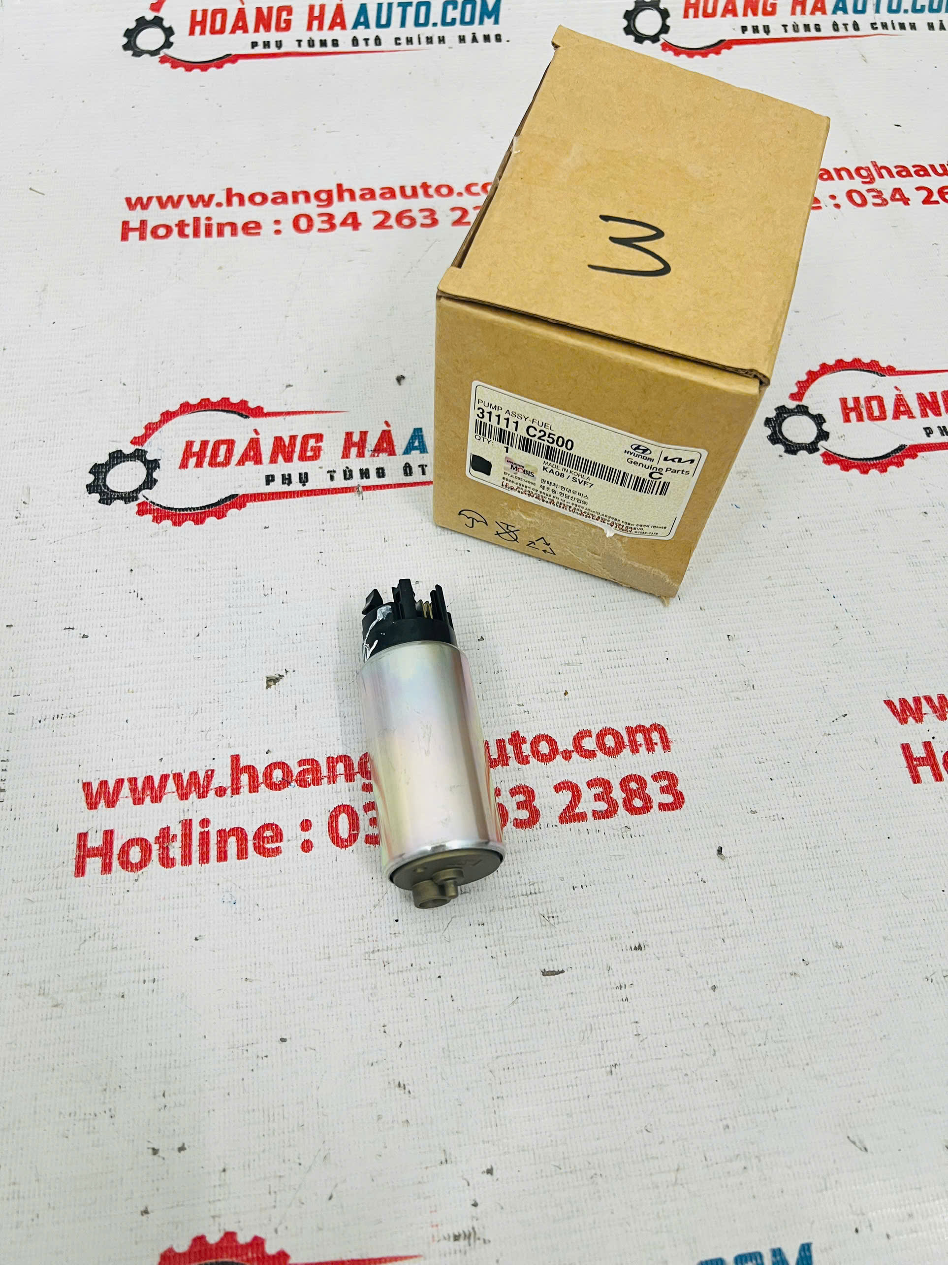 Moto bơm xăng Hyundai SantaFe 2.7 Xịn Chính Hãng | 31111 C2500 31111C2500
