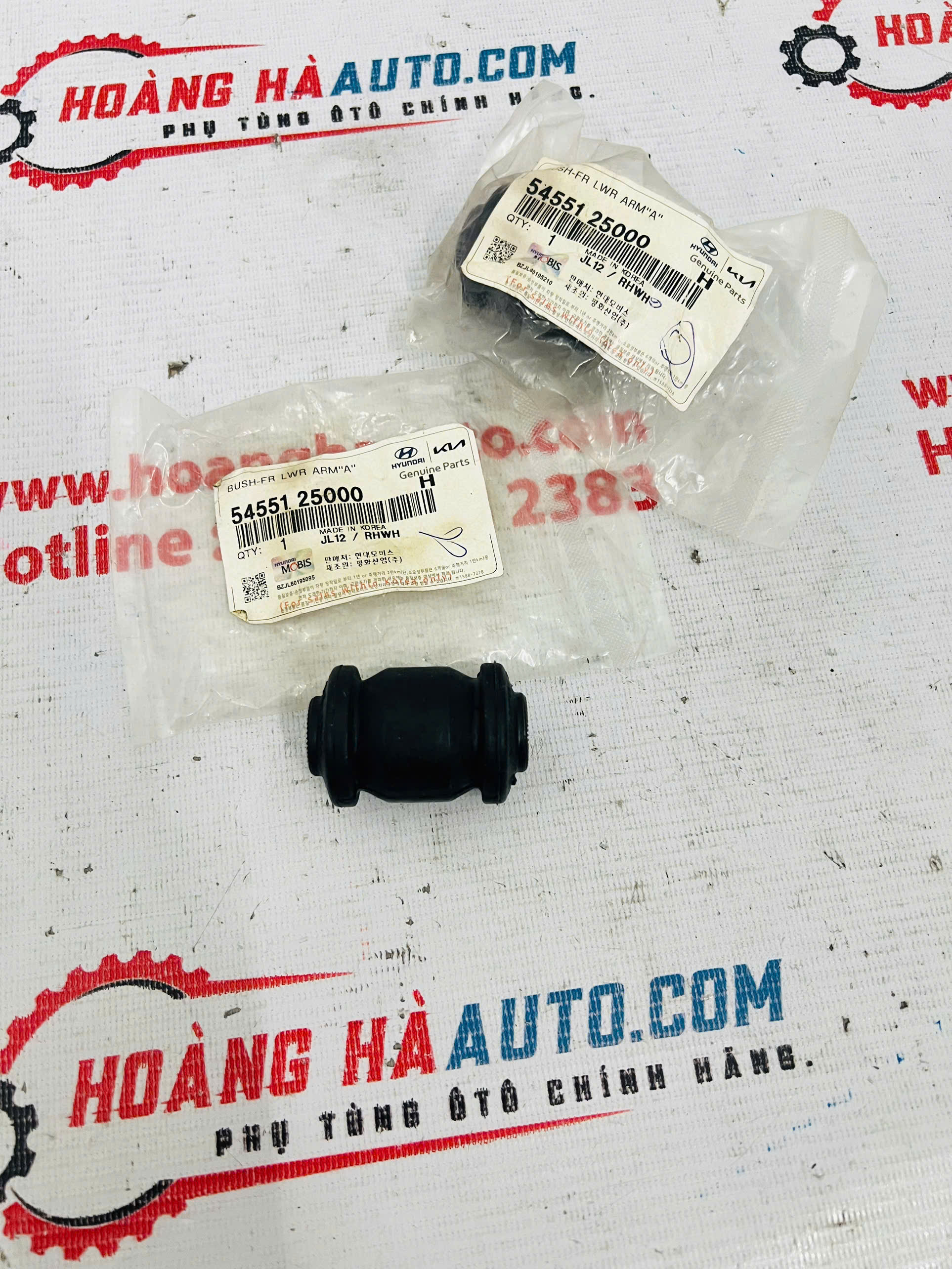 Cao su càng A nhỏ KIA Morning xịn chính hãng | 54551 25000 , 5455125000