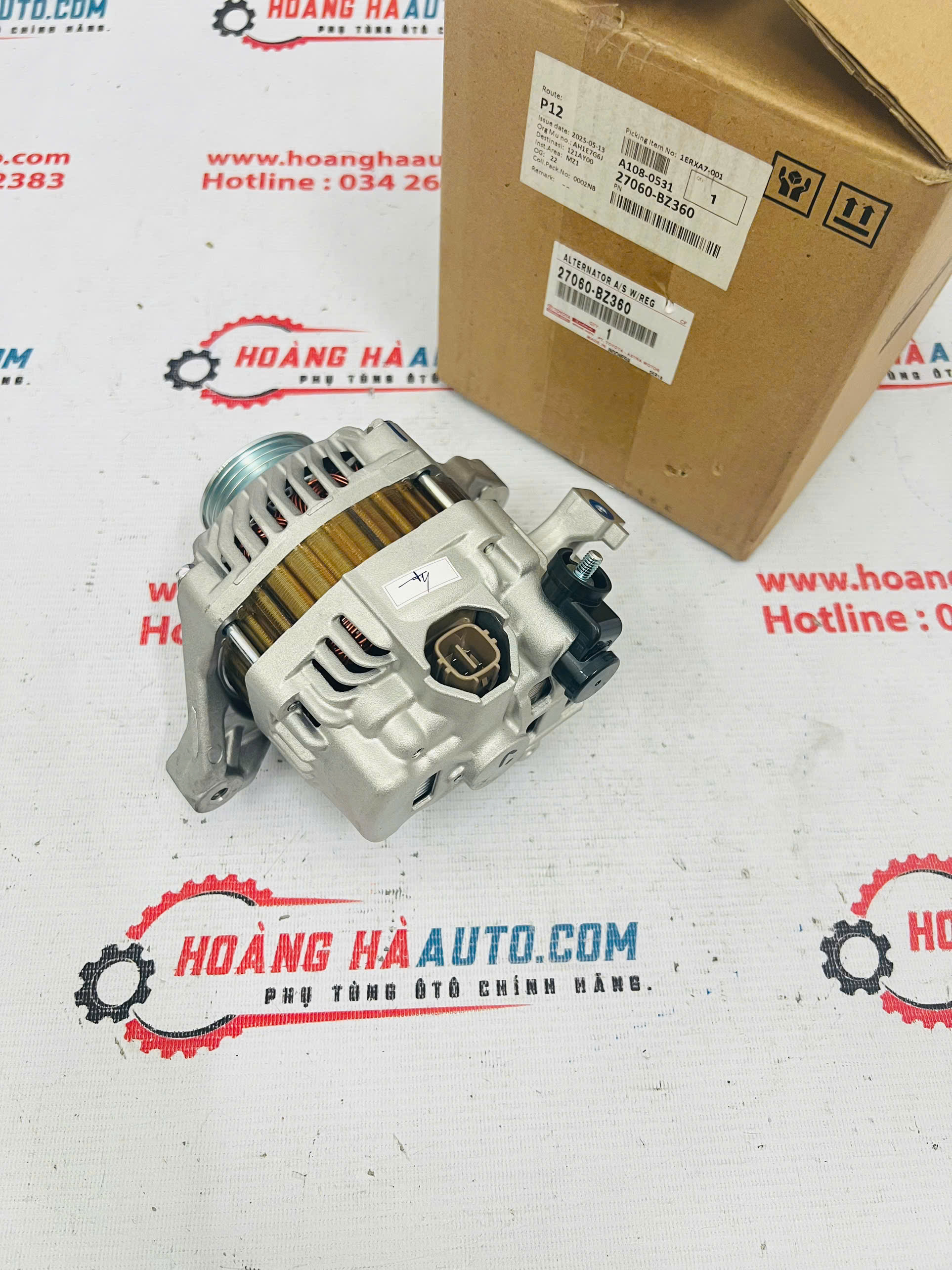 Máy phát điện Toyota Wigo xịn chính hãng | 27060-BZ360 , 27060BZ360