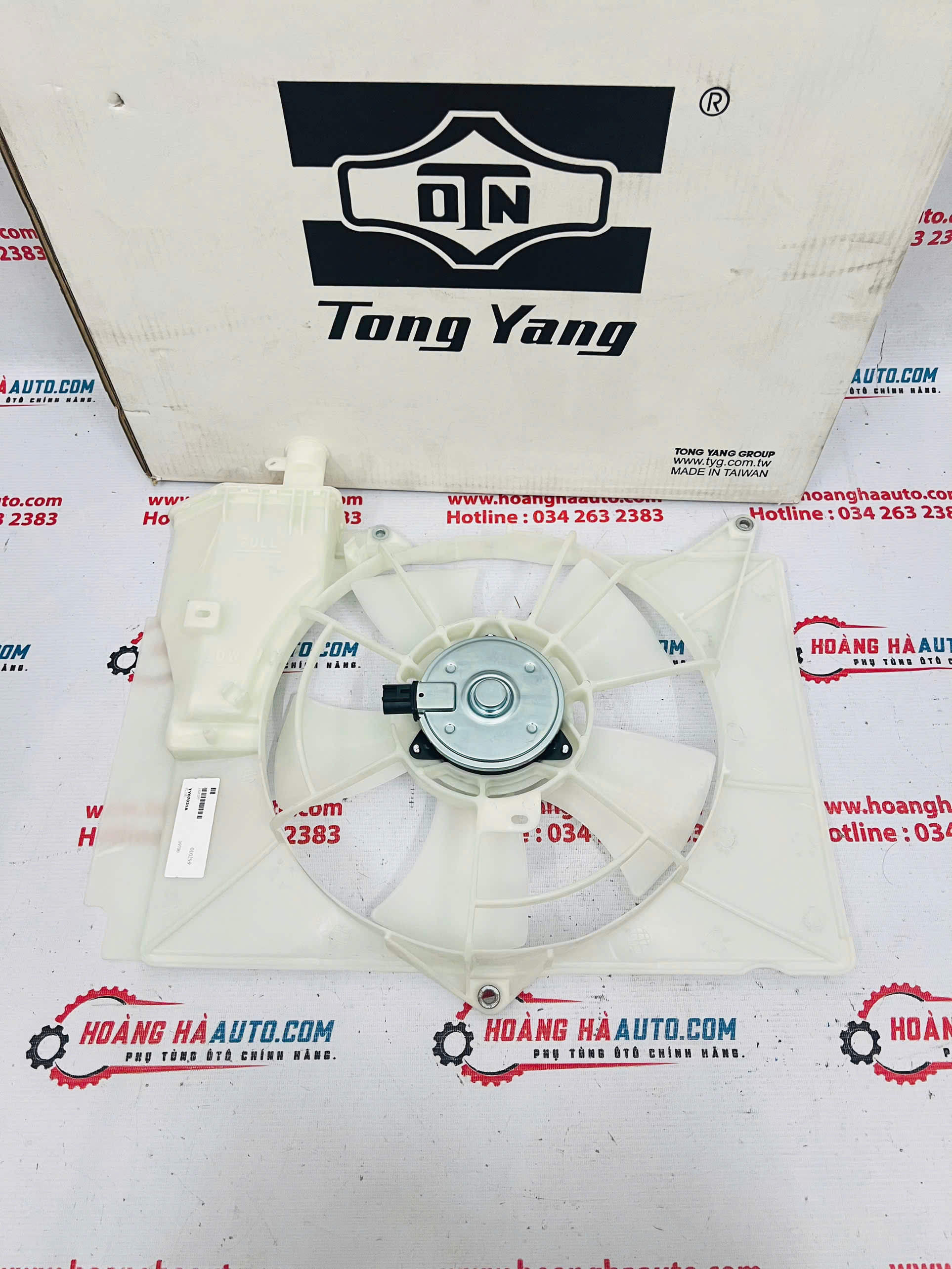 Cụm lồng quạt két nước Toyota Vios 2003-2007 thương hiệu TONGYANG | TY67031A TY67031A