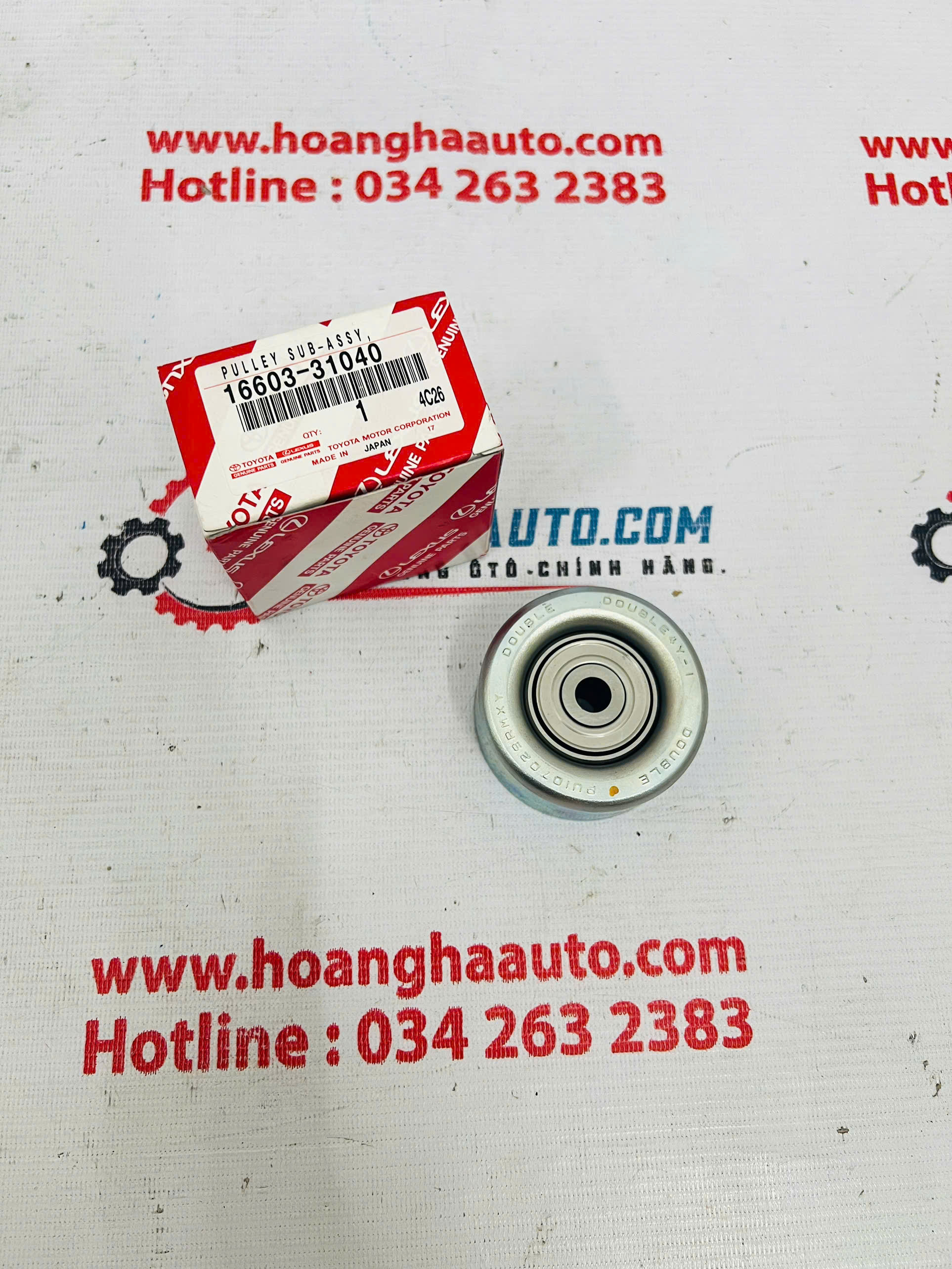 Bi tỳ bơm nước Toyota innova - Fotuner - Prado Xịn Chính Hãng | 16603-31040 1660331040