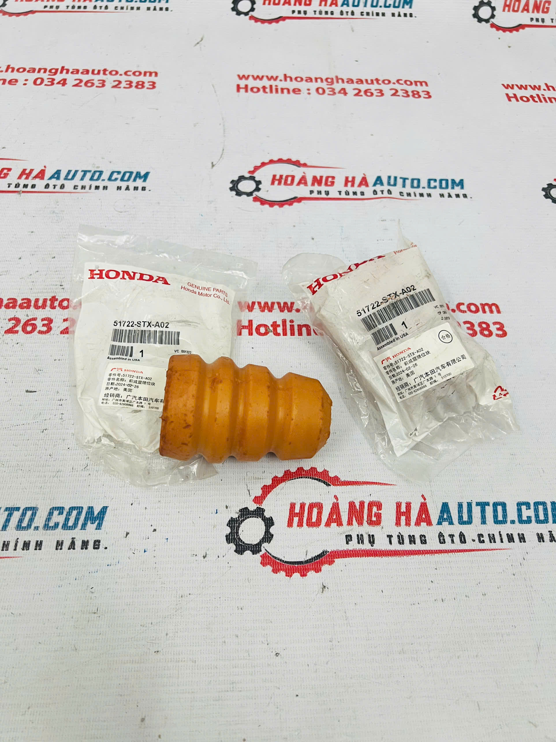Tăm bông giảm xóc trước Honda Acura MDX 2007-2013 Xịn Chính Hãng | 51722-STX-A02 51722STXA02