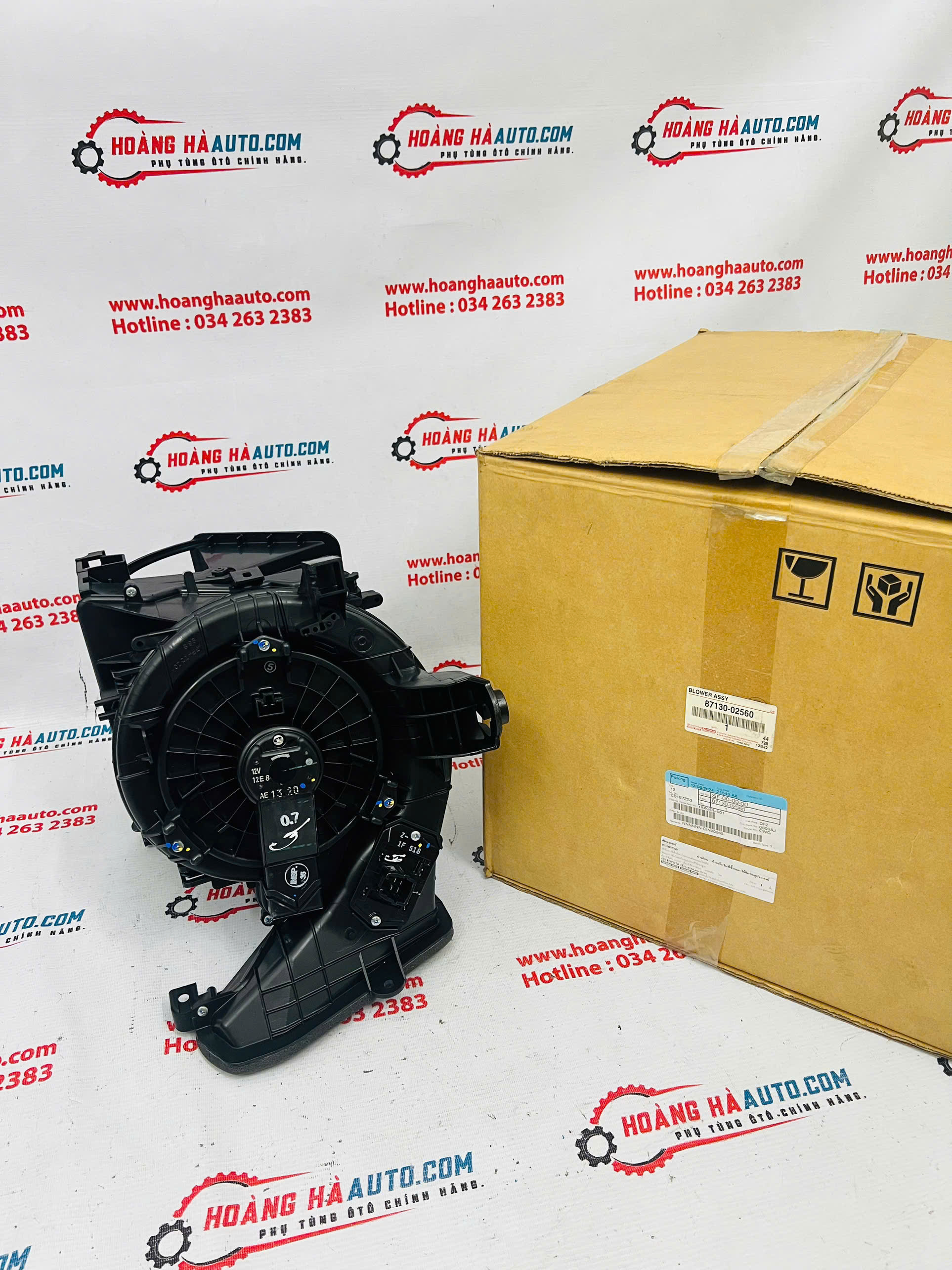 Hộp quạt dàn lạnh Toyota Innova 2010-2015 Xịn Chính Hãng |87130-02560 8713002560