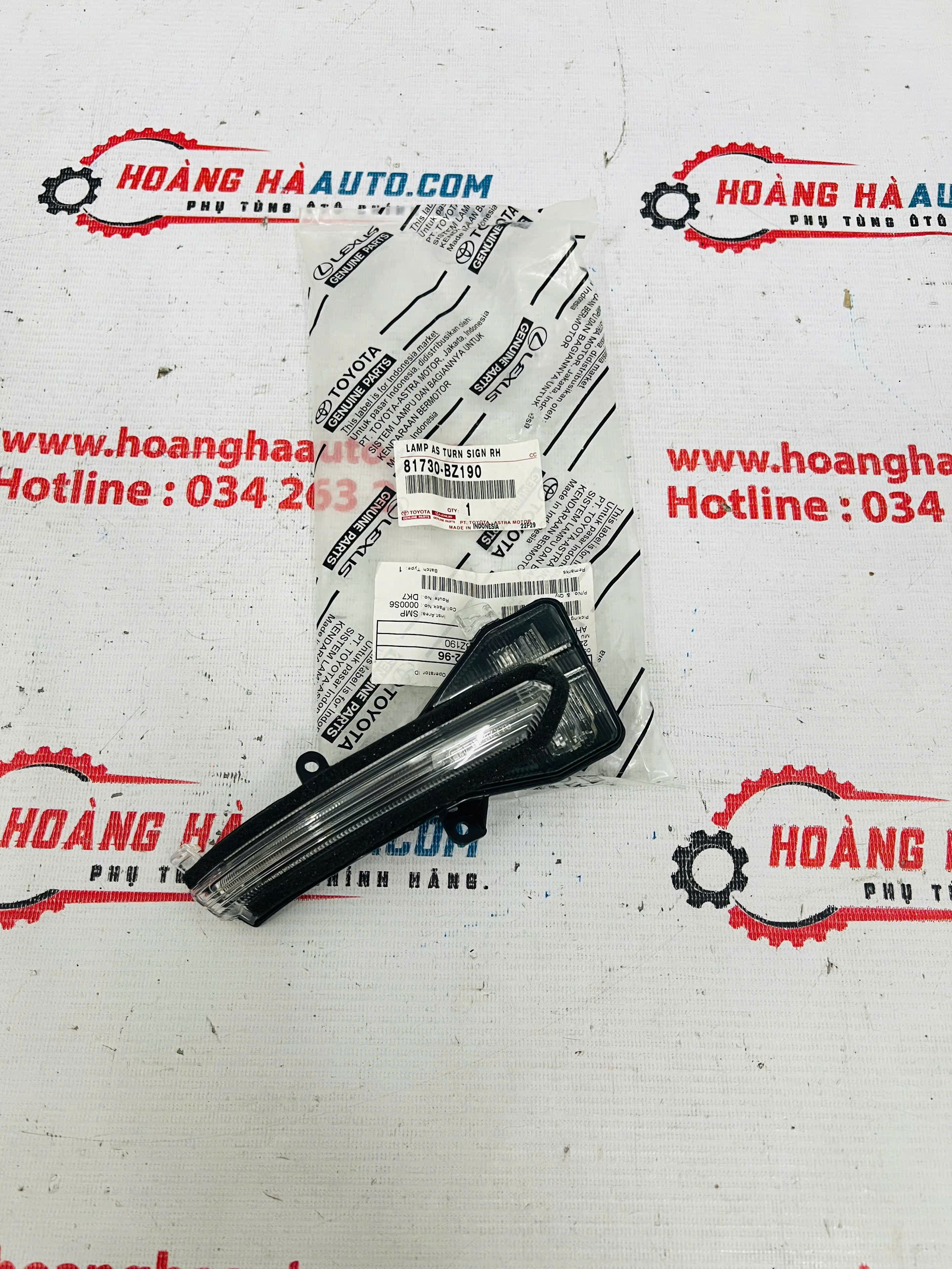Xi nhan gương RH Toyota Raize 2022 Xịn Chính Hãng | 81730-BZ190 81730BZ190
