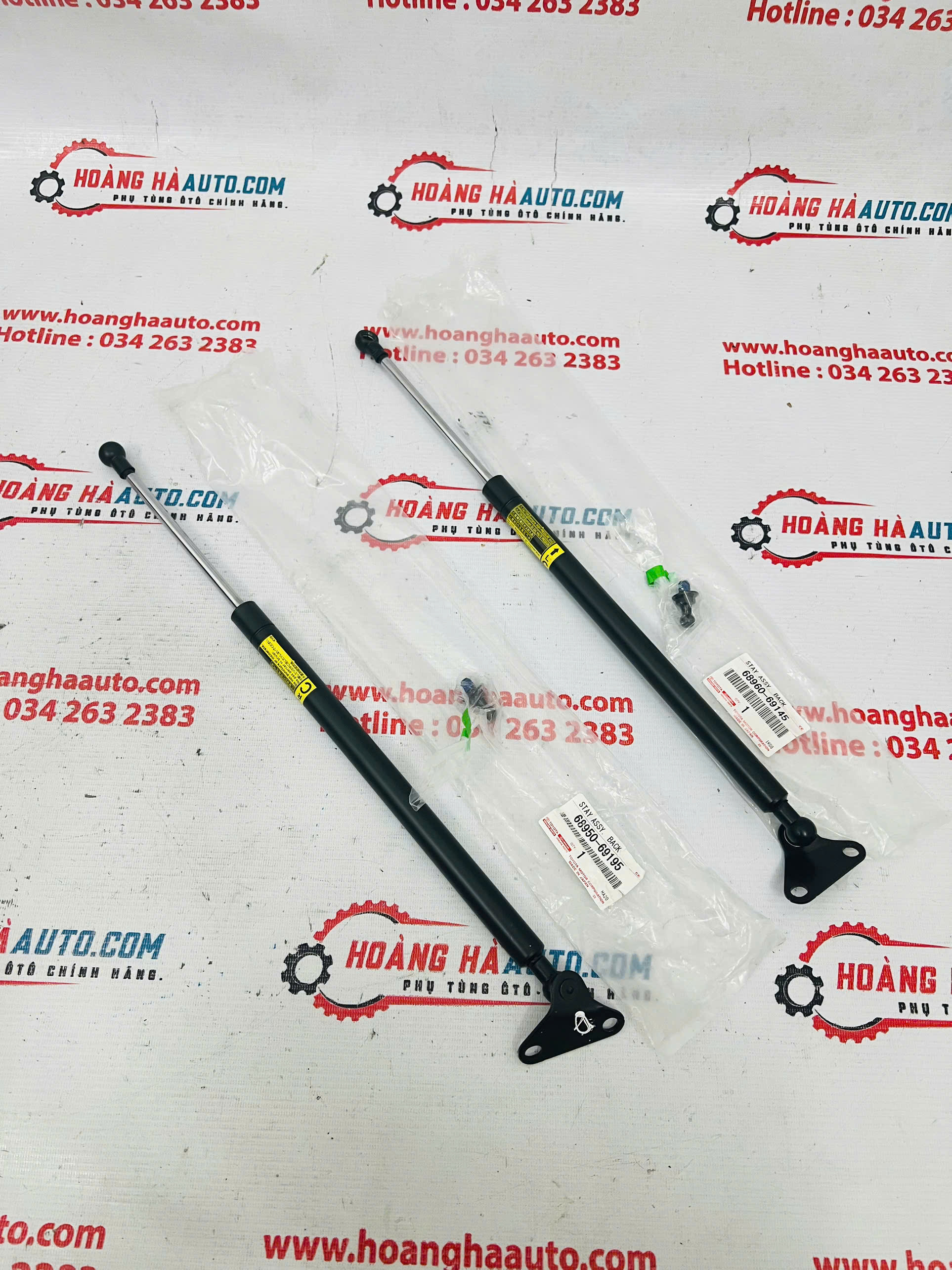 Ty đẩy cốp hậu RH+LH Toyota Land Cruiser 2010 Xịn Chính Hãng | 68960-69145 68950-69195 