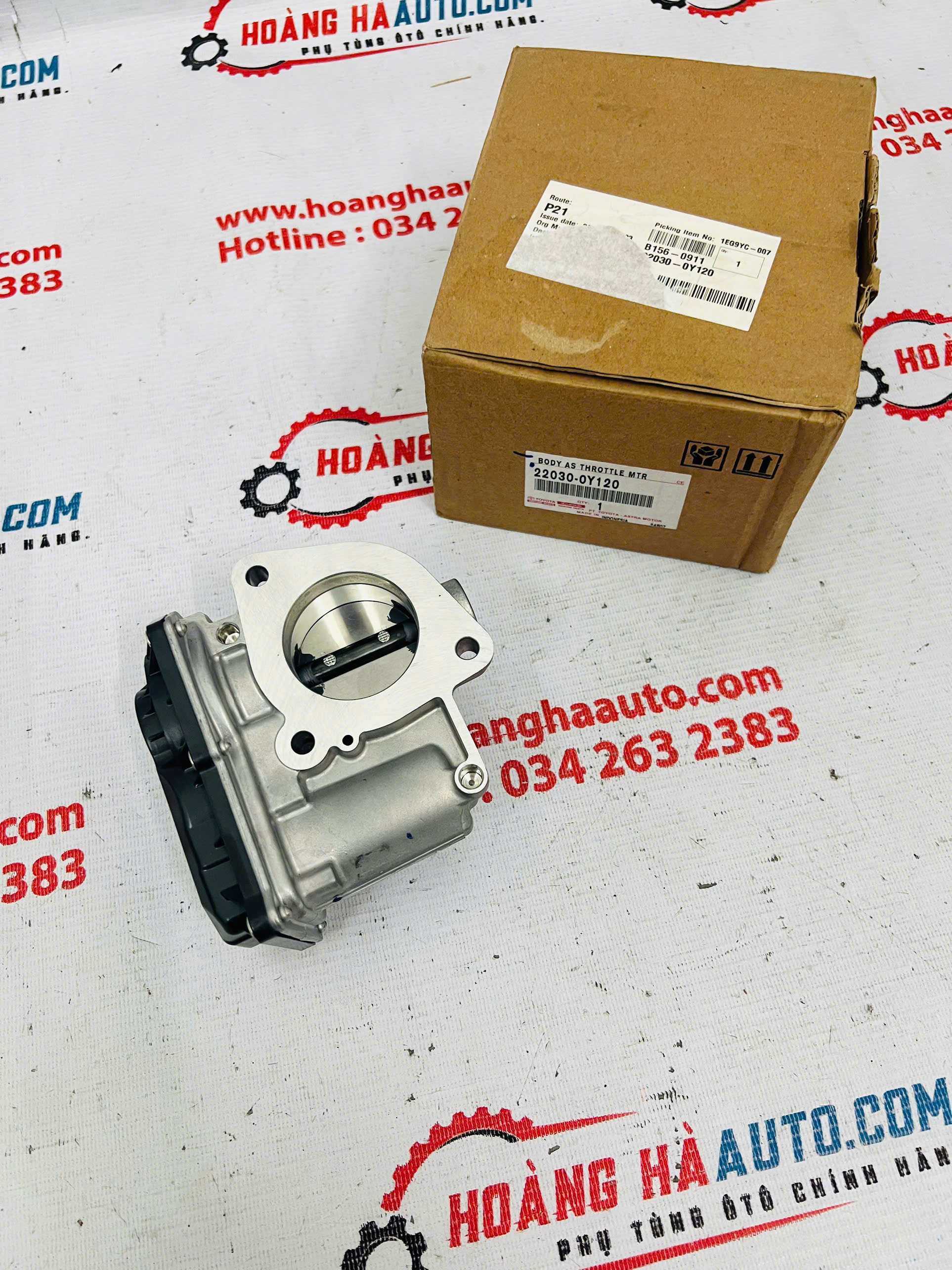 Cụm bướm ga Toyota Wigo 2021-2023 Xịn Chính Hãng | 22030-0Y120 220300Y120