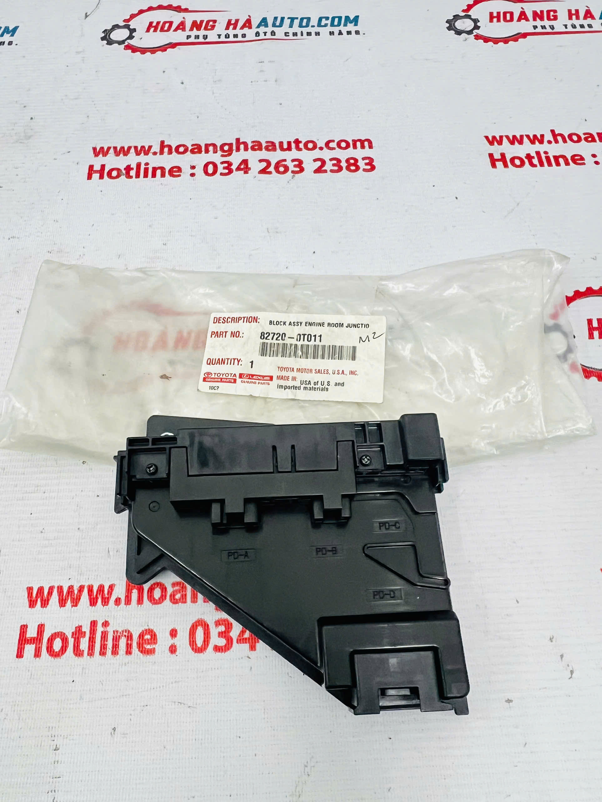 Hộp cầu chì đèn pha Toyota Venza Xịn chính hãng | 82720-0T011 ,827200T011