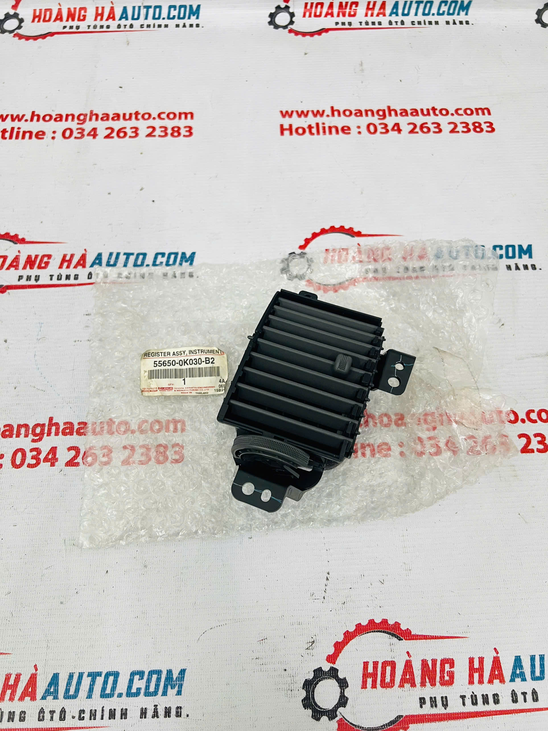 Cửa gió điều hòa Toyota Innva 2012-2015 Xịn Chính Hãng | 55650-0K030-B2 556500K030B2