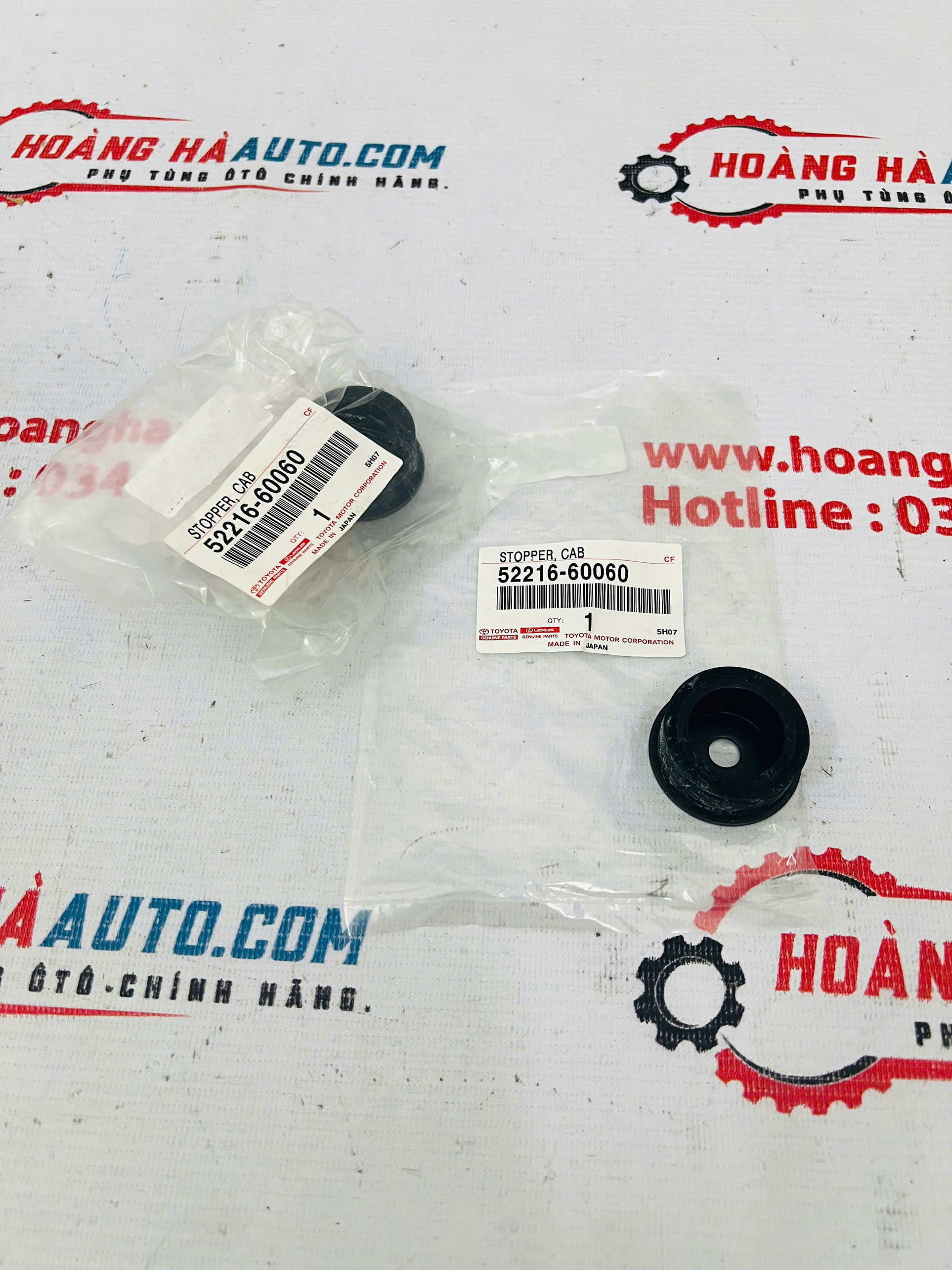 Cao su giảm chấn khung xe vị trí số 4 Lexus Xịn chính hãng | 52216-60060 , 5221660060