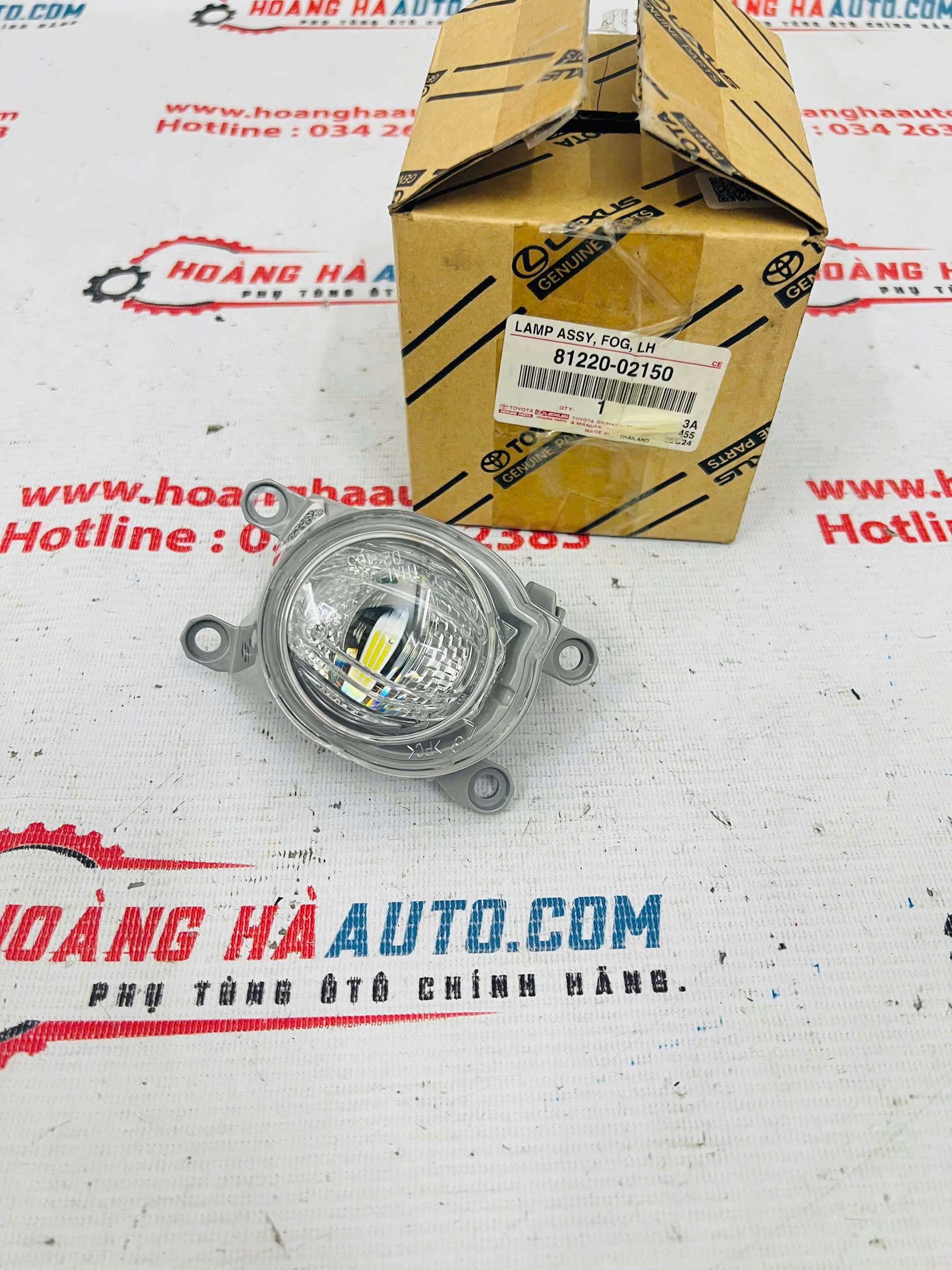 Đèn gầm Led bên LH Toyota Innova 2021 Xịn chính hãng | 81220-02150 , 8122002150