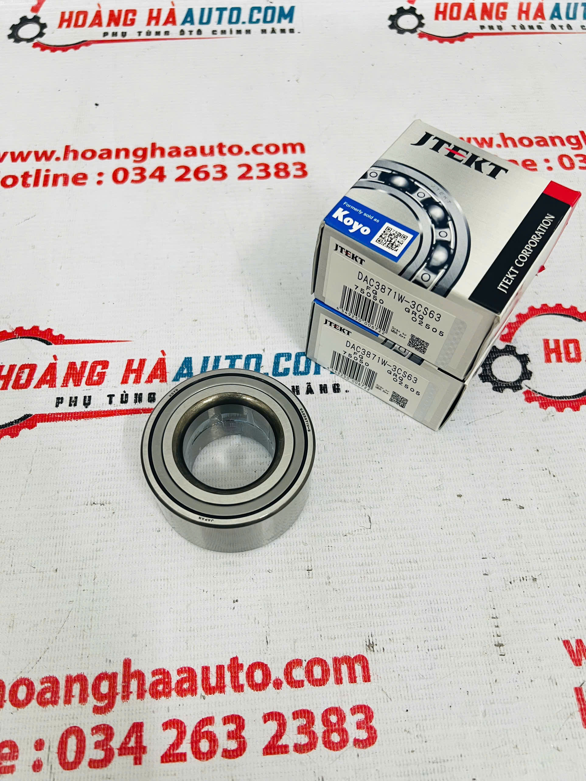 Bi mayo trước Toyota Vios 2003-2007 Chính hãng KOYO JAPAN | DAC3871W-3CS63 , DAC3871W3CS63