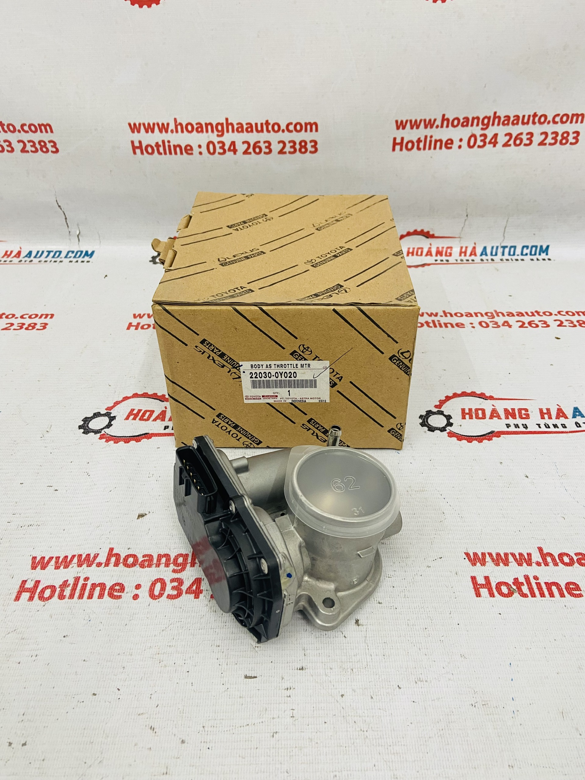 Cổ ga Toyota Vios 2NR 1NR Xịn chính hãng | 22030-0Y020  , 220300Y020