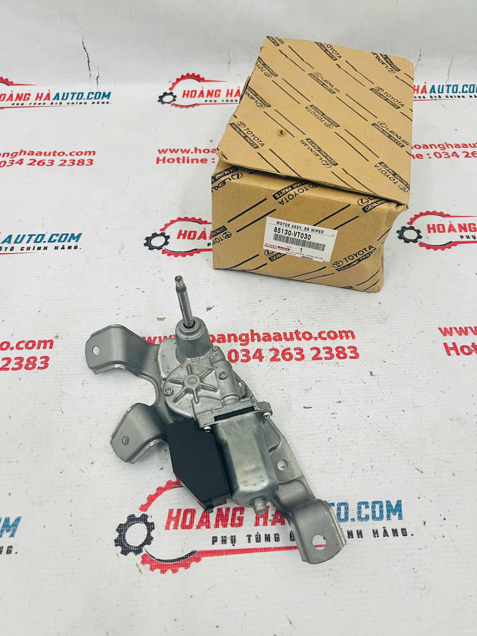 Moto gạt mưa sau Toyota Innova Cross 2023 Xịn Chính Hãng | 85130-VT030 85130VT030