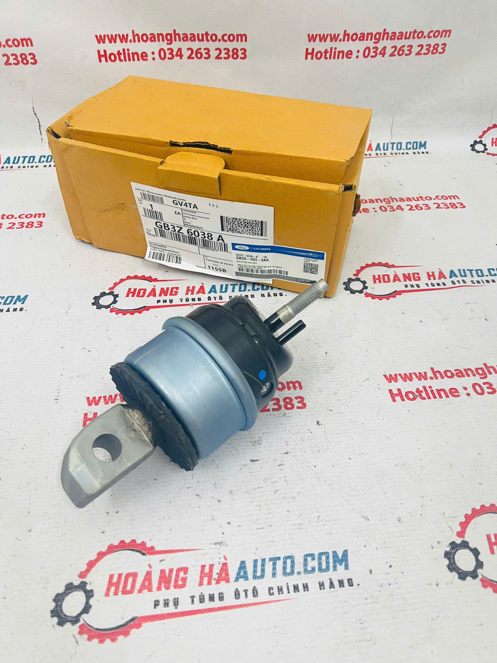 Cao su chân máy Ford Ranger 3.2 , Everest 3.2 Xịn Chính Hãng |  GB3G-603-8AA GB3G6038AA