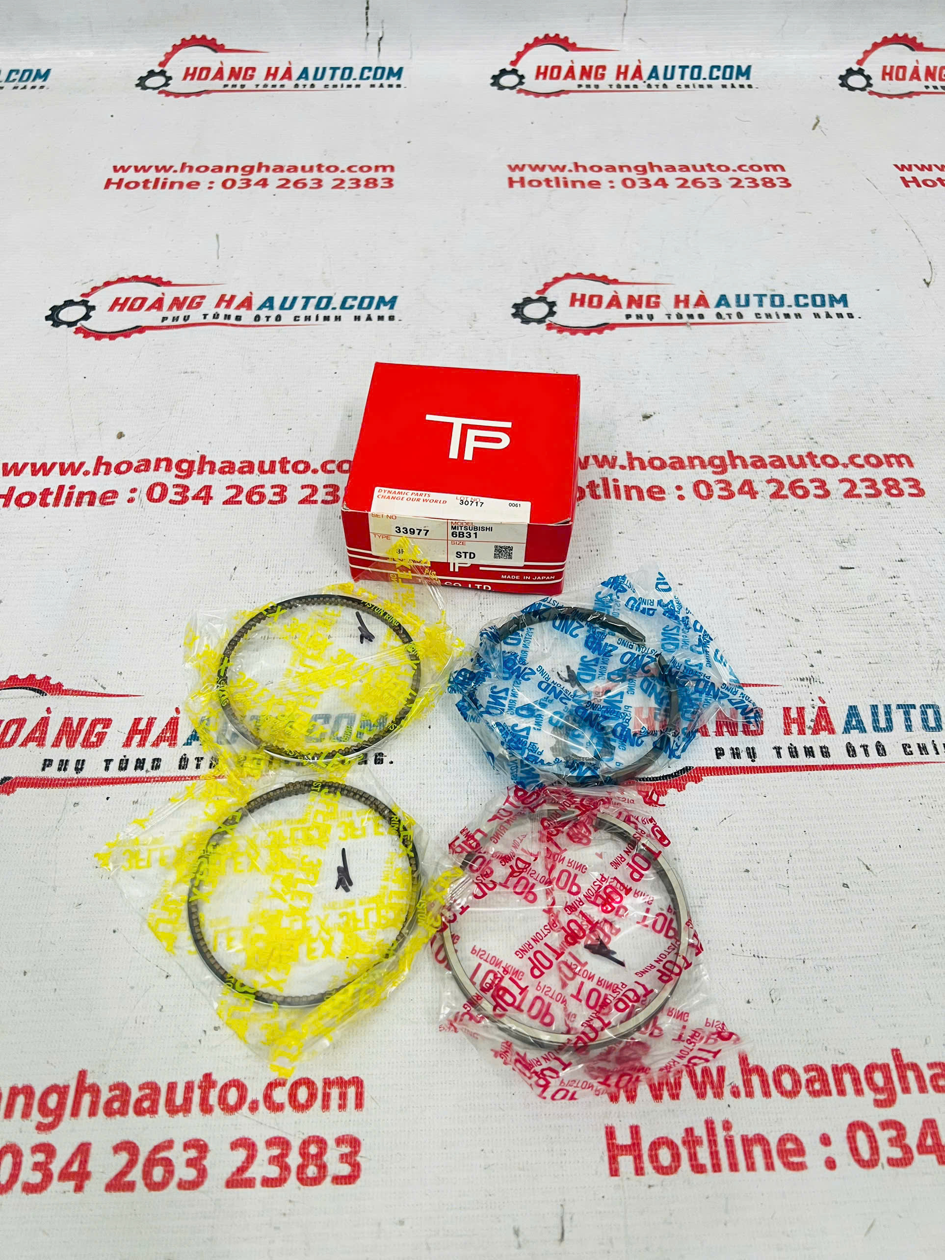 Xéc măng Mitsubishi Pajero Sport chính hãng TP Japan |  TP-33977 ,  TP33977