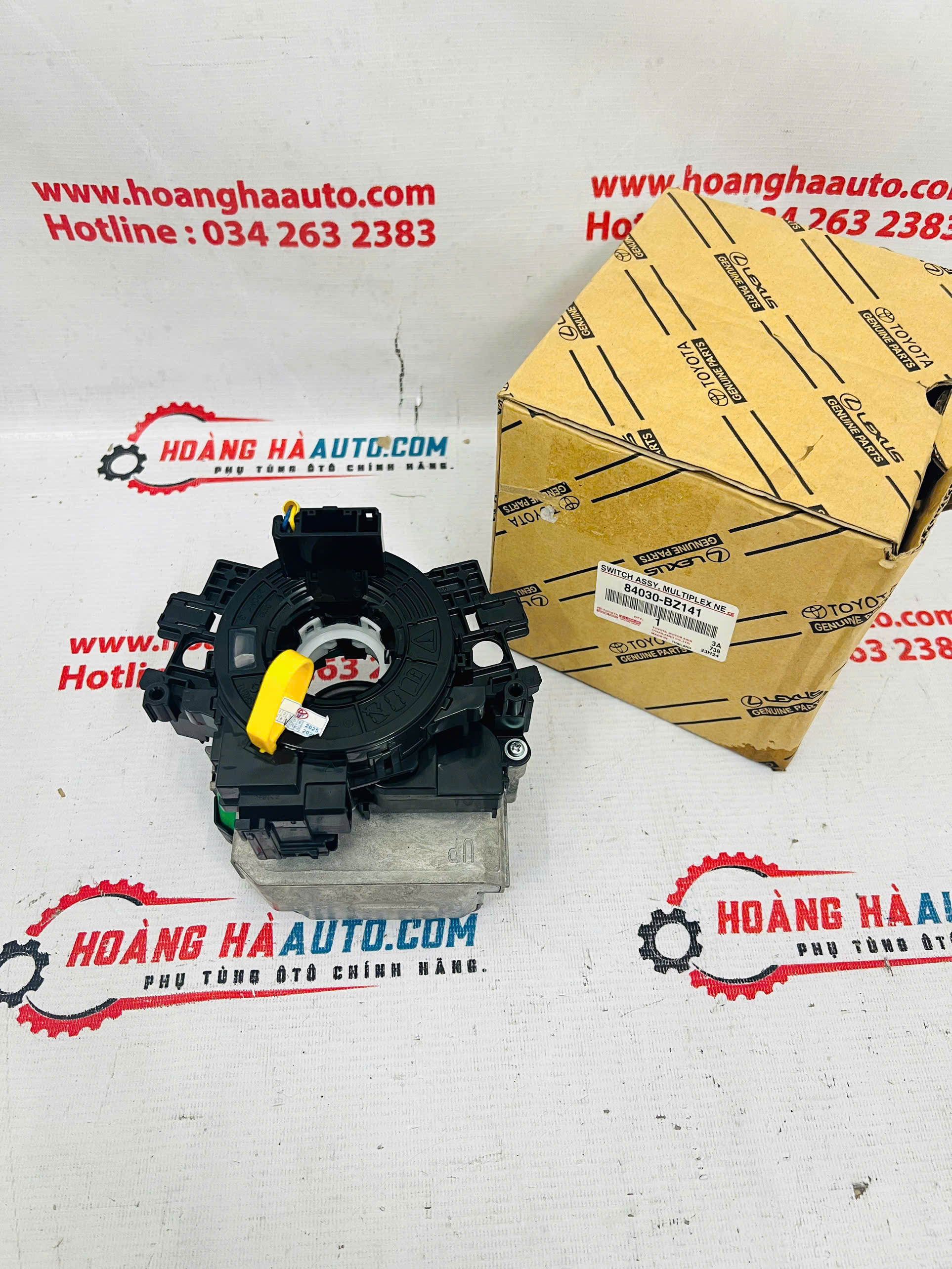 Cụm cáp còi liền cảm biến góc lái Toyota Veloz 2022 Xịn chính hãng | 84030-BZ141 , 84030BZ141