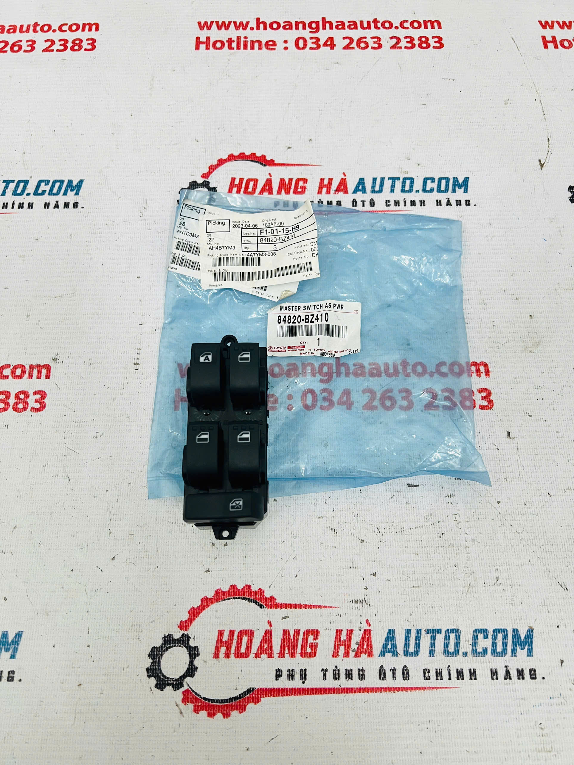 Công tắc tổng Toyota Avanza - Veloz 2022 - 2024 Xịn Chính Hãng | 84820-BZ410 84820BZ410