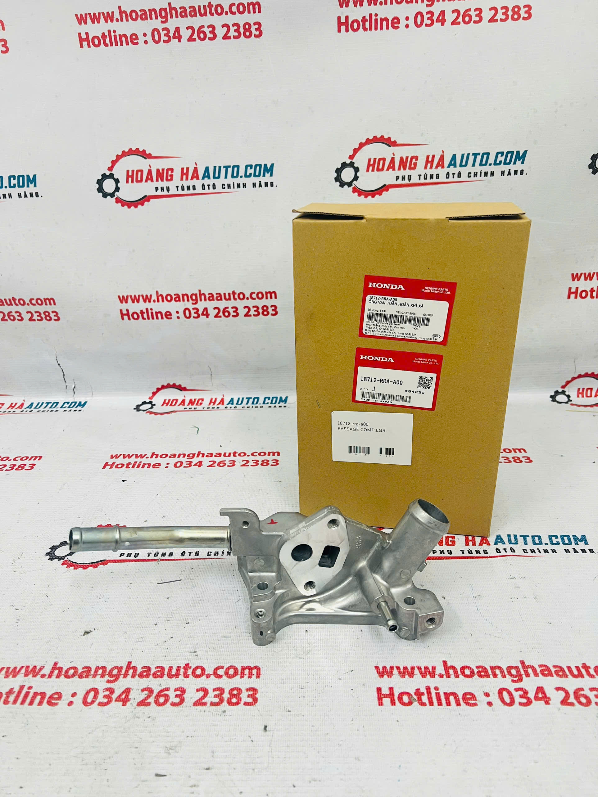 ông van tuần hoàn khí xả Honda Civic 2.0 2006 - 2011 Xịn Chính Hãng | 18712-RRA-A00 18712RRAA00