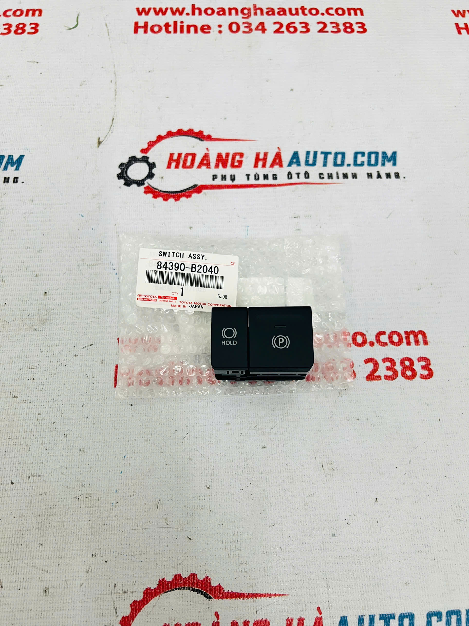 Công tắc phanh tay điện tử Toyota Avanza 2022 Xịn Chính Hãng | 84390-B2040 84390B2040