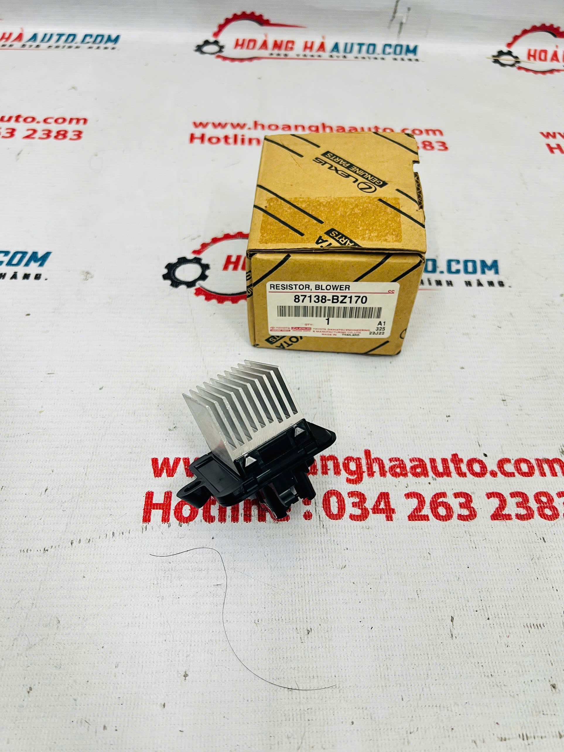 Trở quạt dàn lạnh trước Toyota Raize, Avanza 2022 Xịn Chính Hãng | 87138-BZ170 87138BZ170