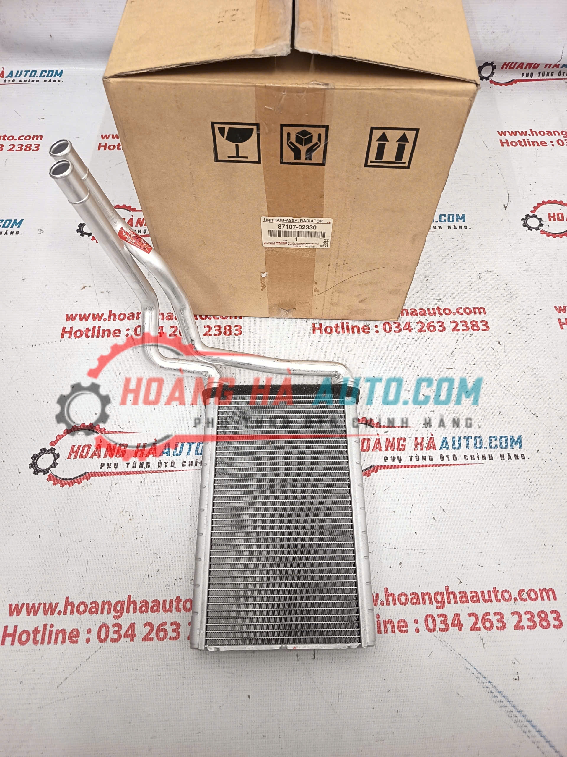 Dàn sưởi Toyota Corolla Cross hàng xịn chính hãng | 87107-02330 , 8710702330
