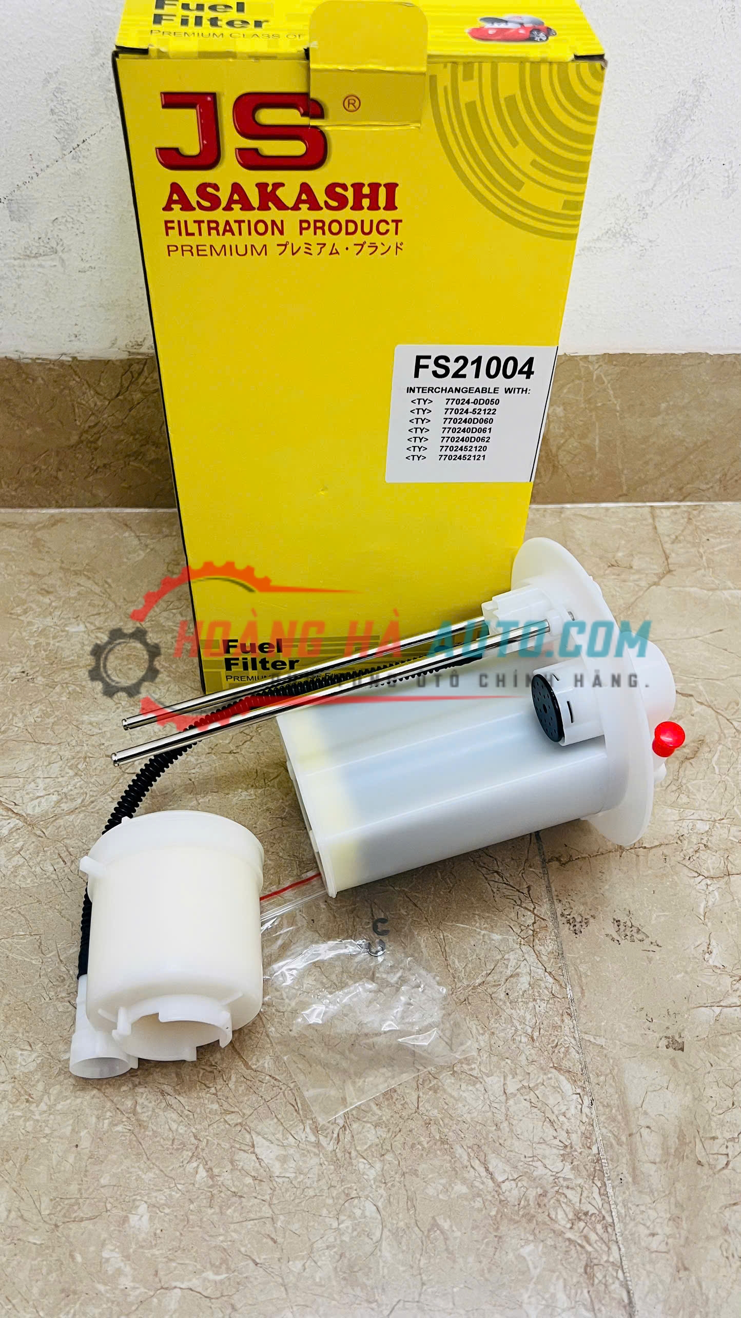 Cụm lọc xăng Toyoat Vios 07-13  chính hãng JS JAPAN | FS21004