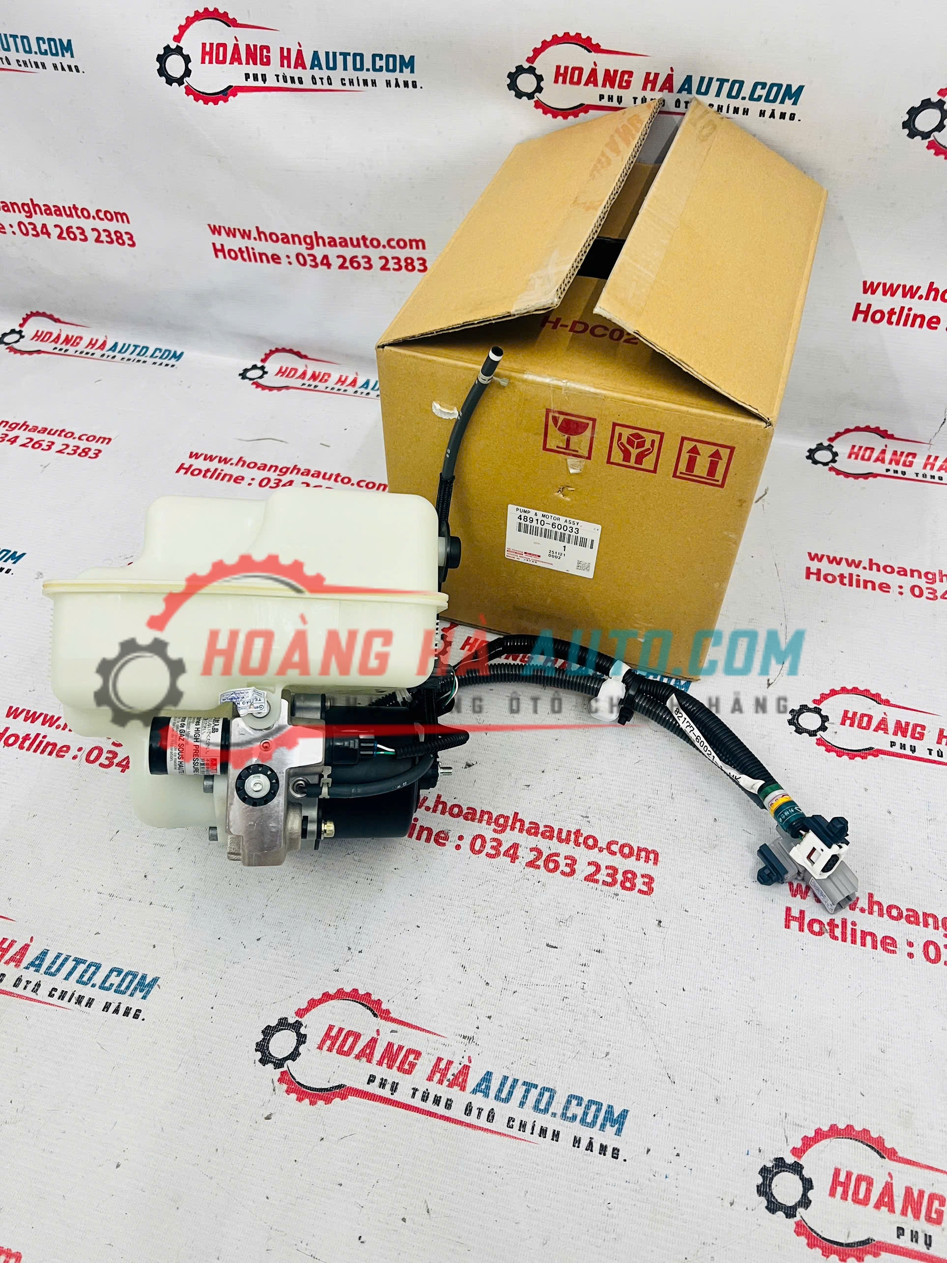 Bơm nâng gầm Lexus LX570 - Land Cruiser Prado Xịn chính hãng | 48910-60033 , 4891060033
