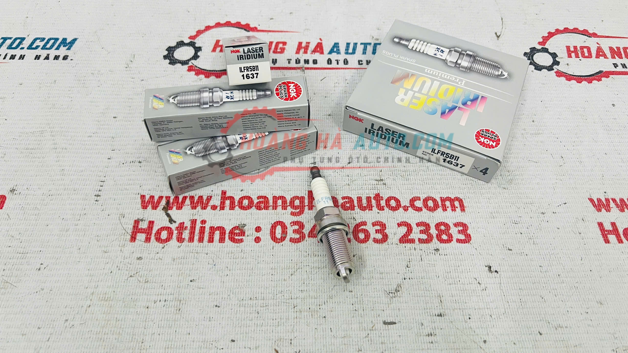 Bugi Huyndai Santafe 2.7 2010 Chính háng NGK | ILFR5B11