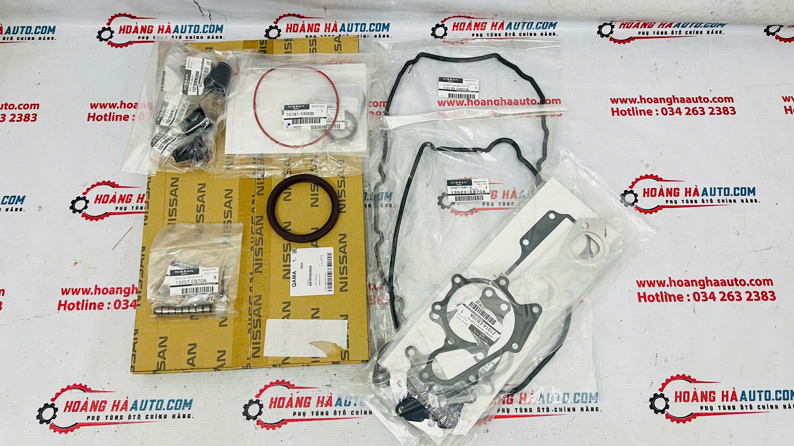Bộ gioăng đại tu động cơ Nissan Navara NP300 xịn | A0101-5KA0A , A01015KA0A