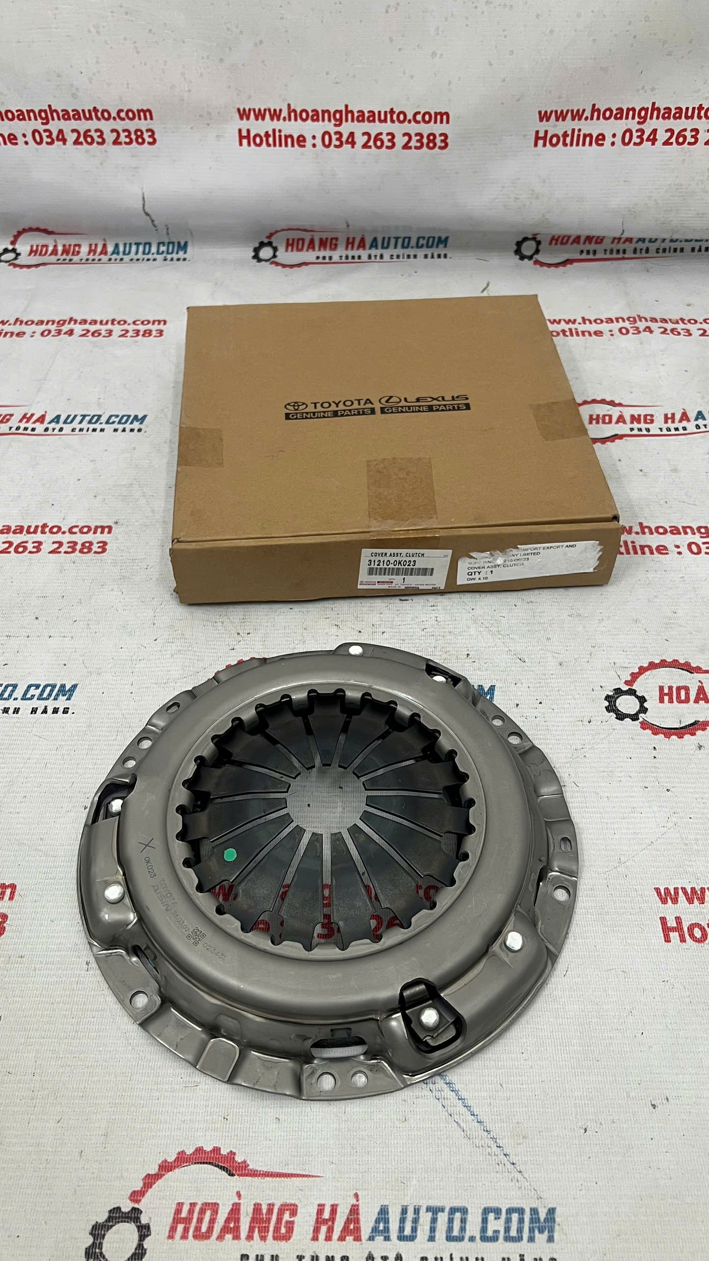 Bàn ép (mâm ép) Hilux 2.5 (2KD) xịn | 31210-0K023 , 312100K023