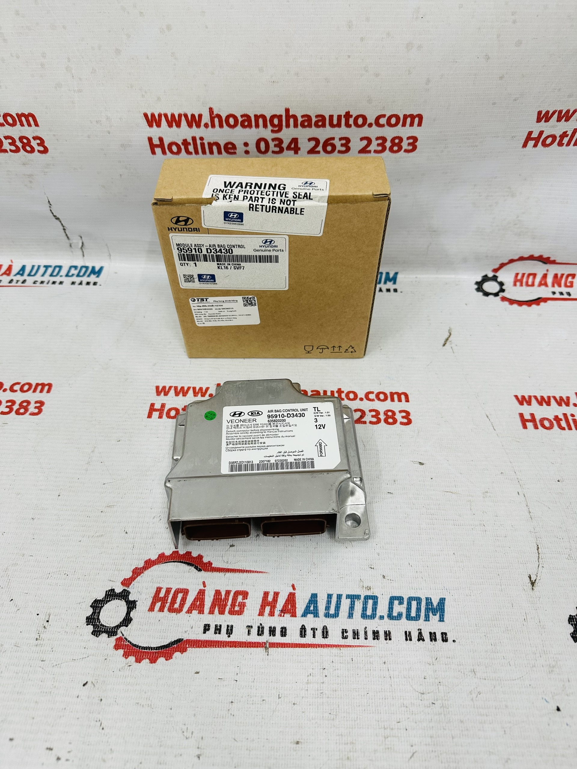 Hộp điểu khiển túi khí Tucson 2015-2021 | 95910-D3430 , 95910D3430